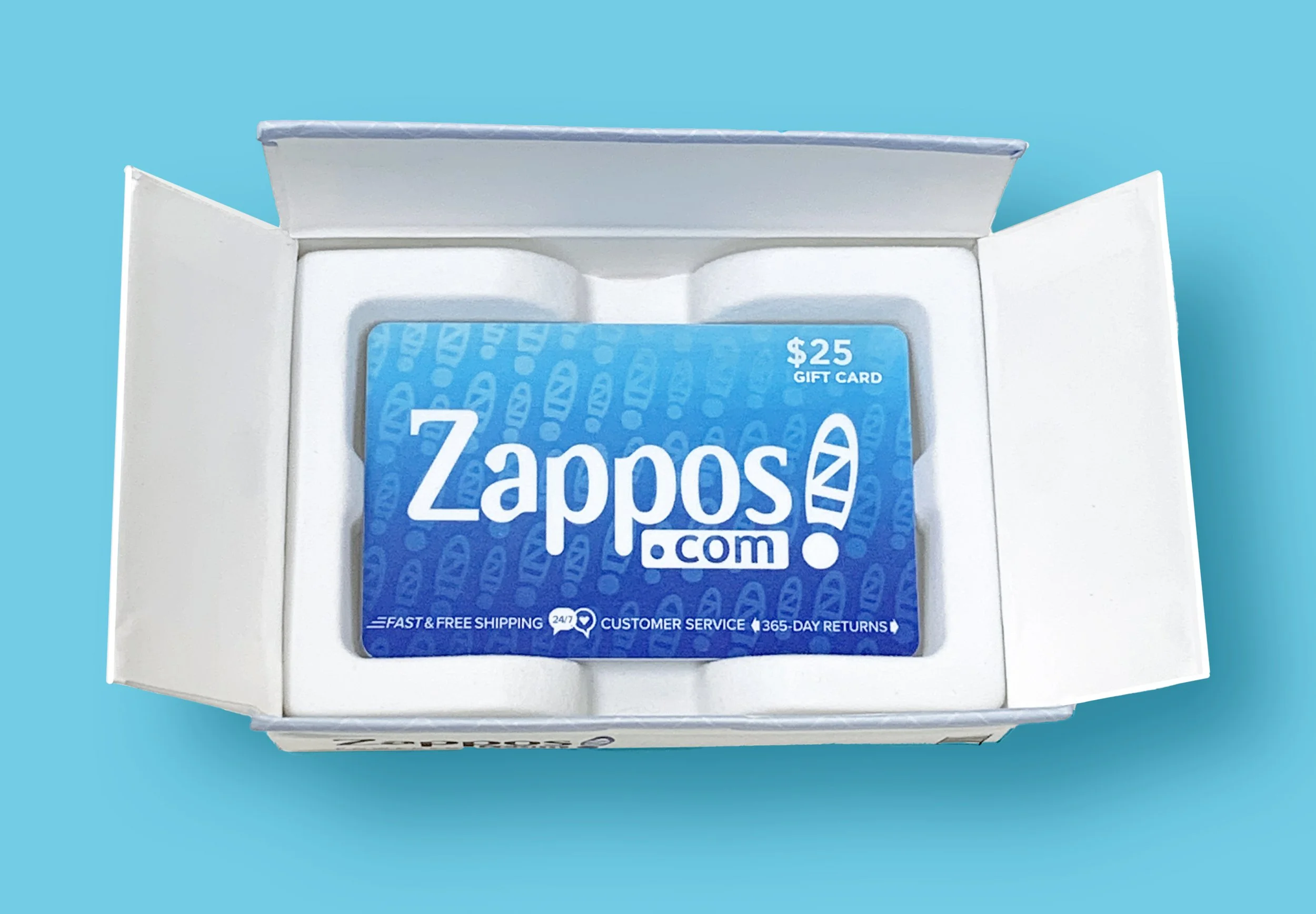 Zappos Gift Cards Mini Box Package Design — Jska Priebe Art & Design