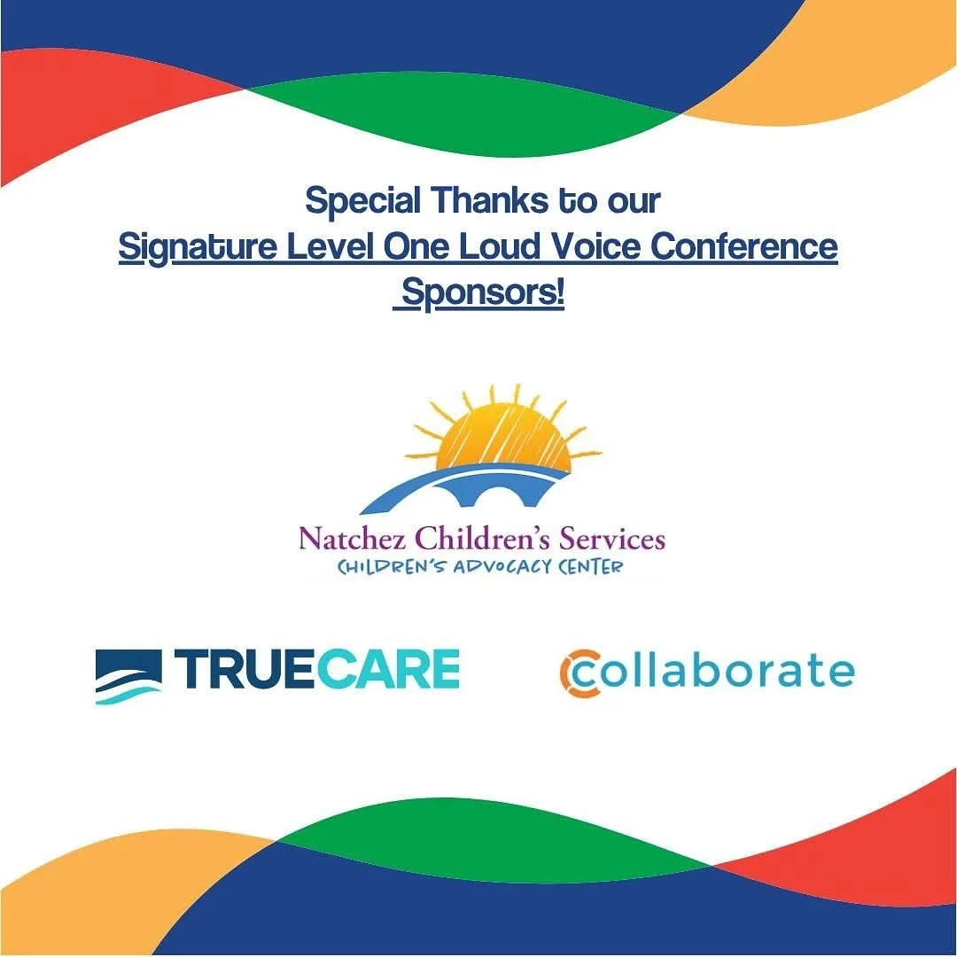 We&rsquo;re proud to recognize our Signature Sponsors and extend our heartfelt appreciation for their incredible support of this vital training opportunity for Mississippi professionals responding to child abuse. 💙
Together, we&rsquo;re building str