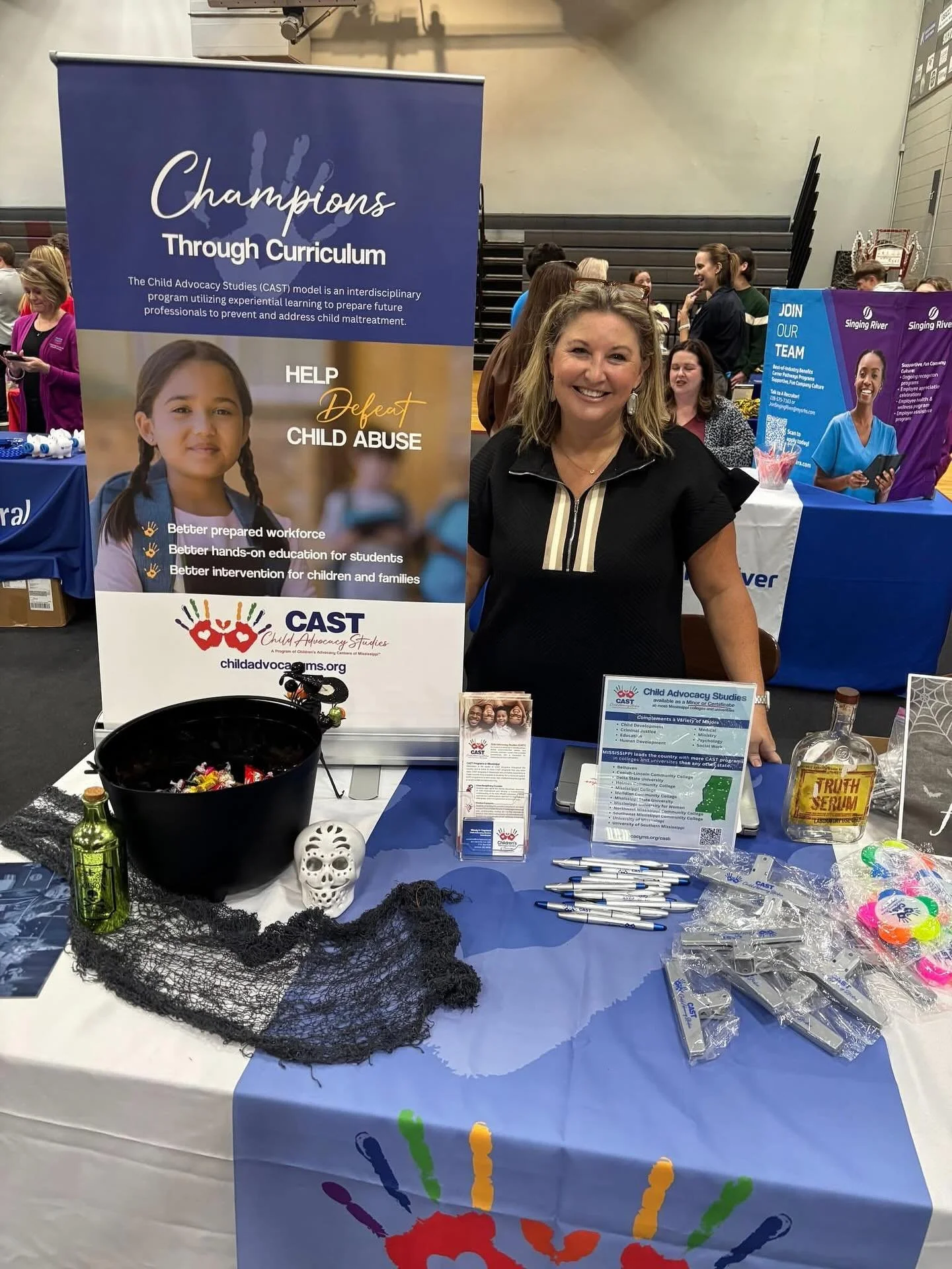 Exciting day at the East Central High School College &amp; Career Fair!  We enjoyed sharing information about Child Advocacy Studies (CAST) with high school students who are passionate about making a difference.

These future professionals are curiou