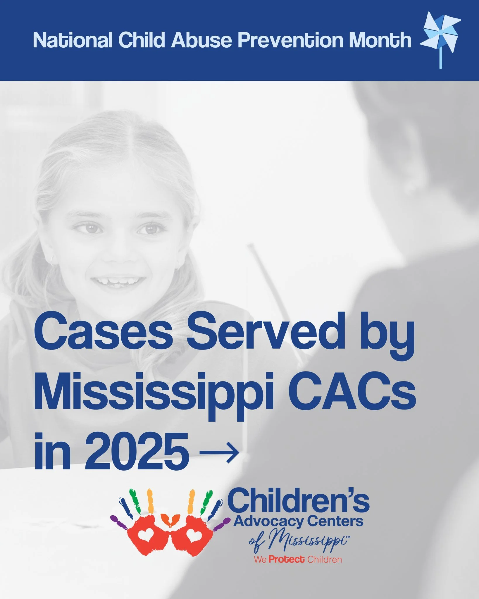 9,490 children.

That&rsquo;s how many young lives were served by Children&rsquo;s Advocacy Centers of Mississippi's network of CACs in 2025.

These numbers reflect more than statistics&hellip;they represent real children, real stories, and the criti