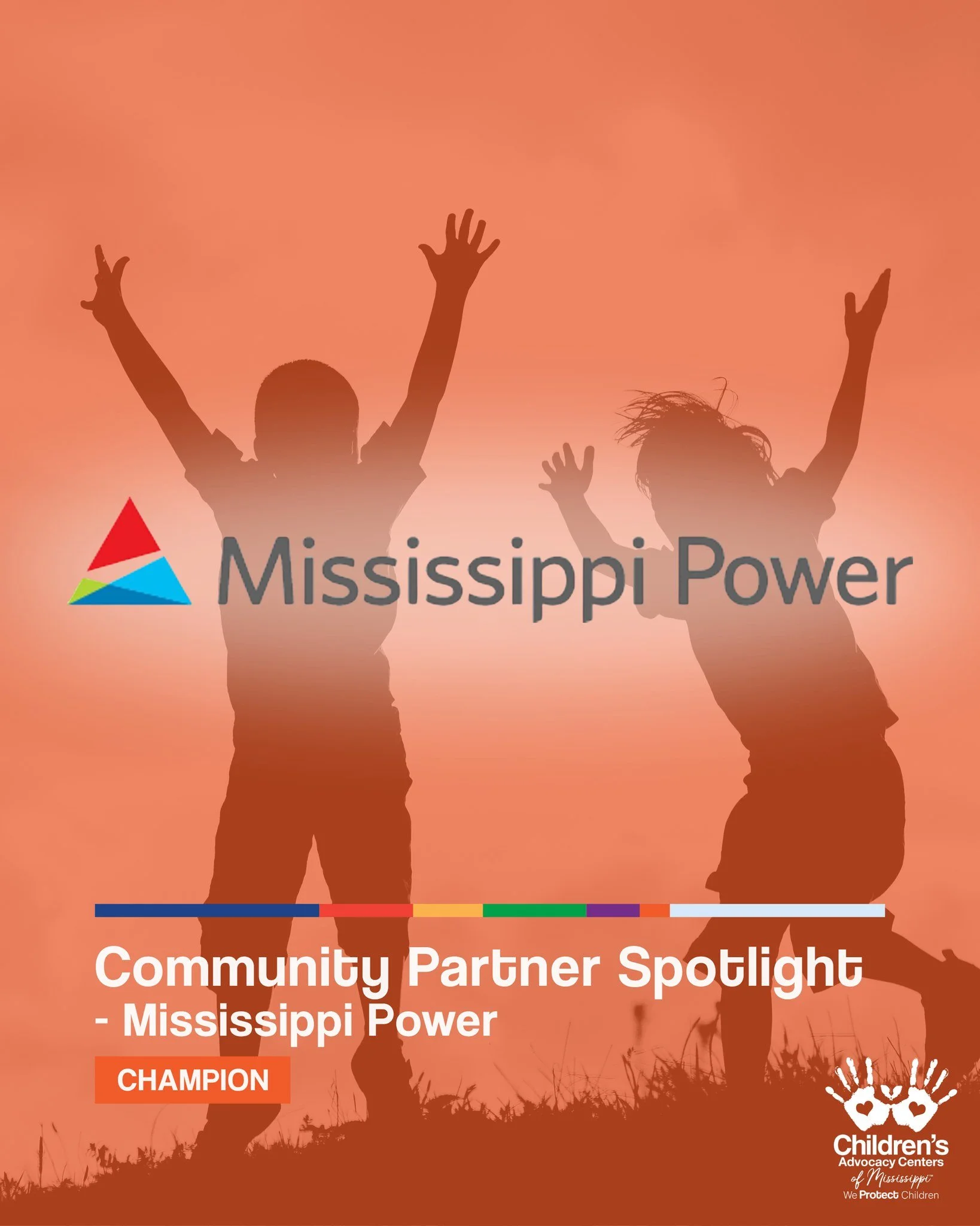 Thank you to Mississippi Power for being a dedicated Community Partner and joining us in the fight to defeat child abuse in Mississippi!

Visit - mississippipower.com/

#WeProtectChildren #EndChildAbuse #ChildAbusePreventionMonth #ChildAbusePreventio