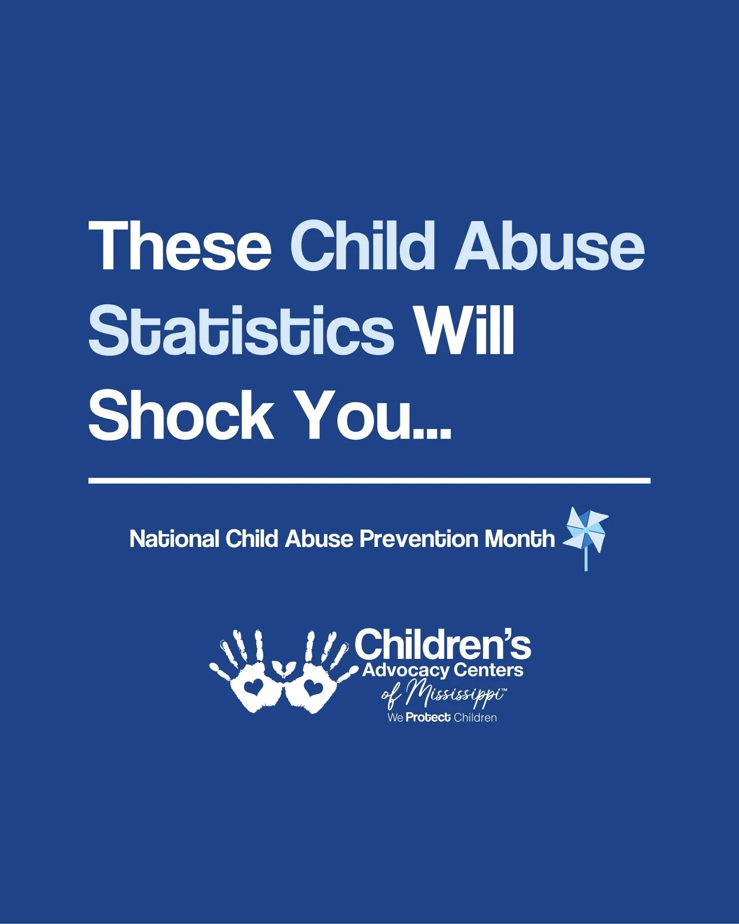 ❗️6 shocking child abuse statistics❗️

This Child Abuse Prevention Month, stay informed. You can help us continue raising awareness about this critical issue by sharing this post or tagging someone in the comments.💙
#childabuseawareness #childabusep