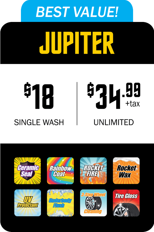 Washes — Rocket Wash