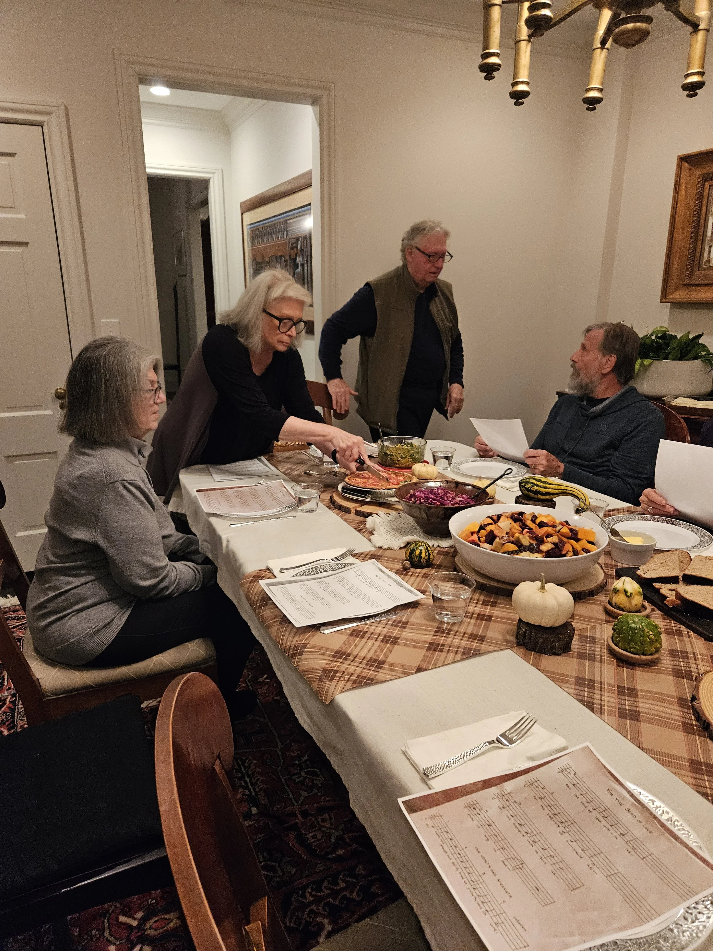 There was plenty of food...