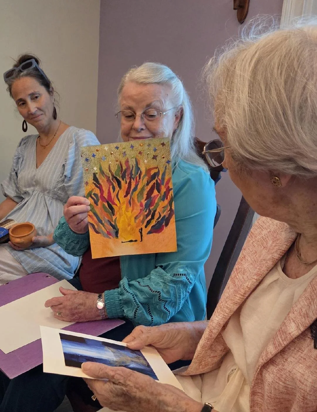 A frame-worthy painting from the Spring Valley Area congregation