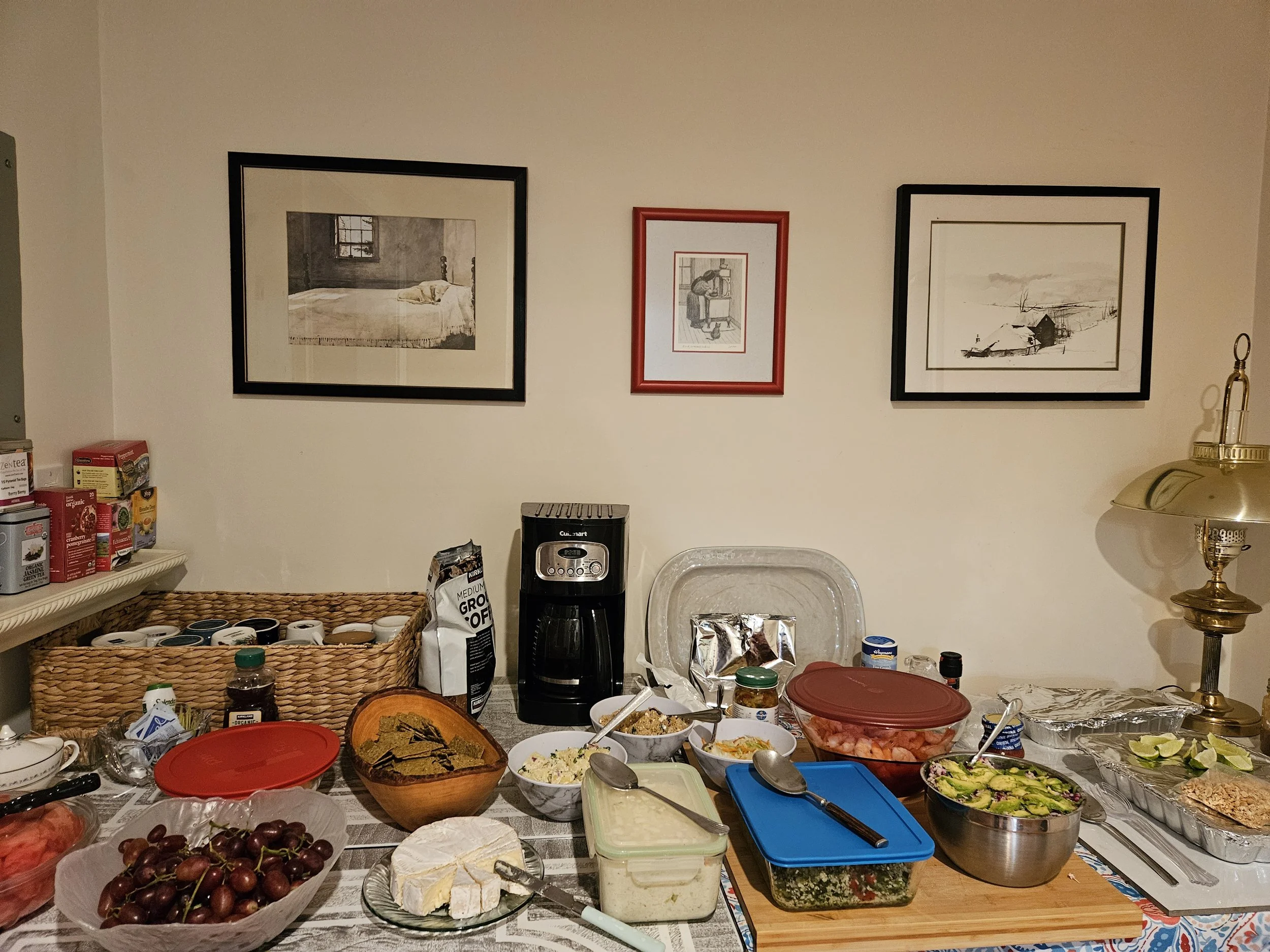 There was food, of course