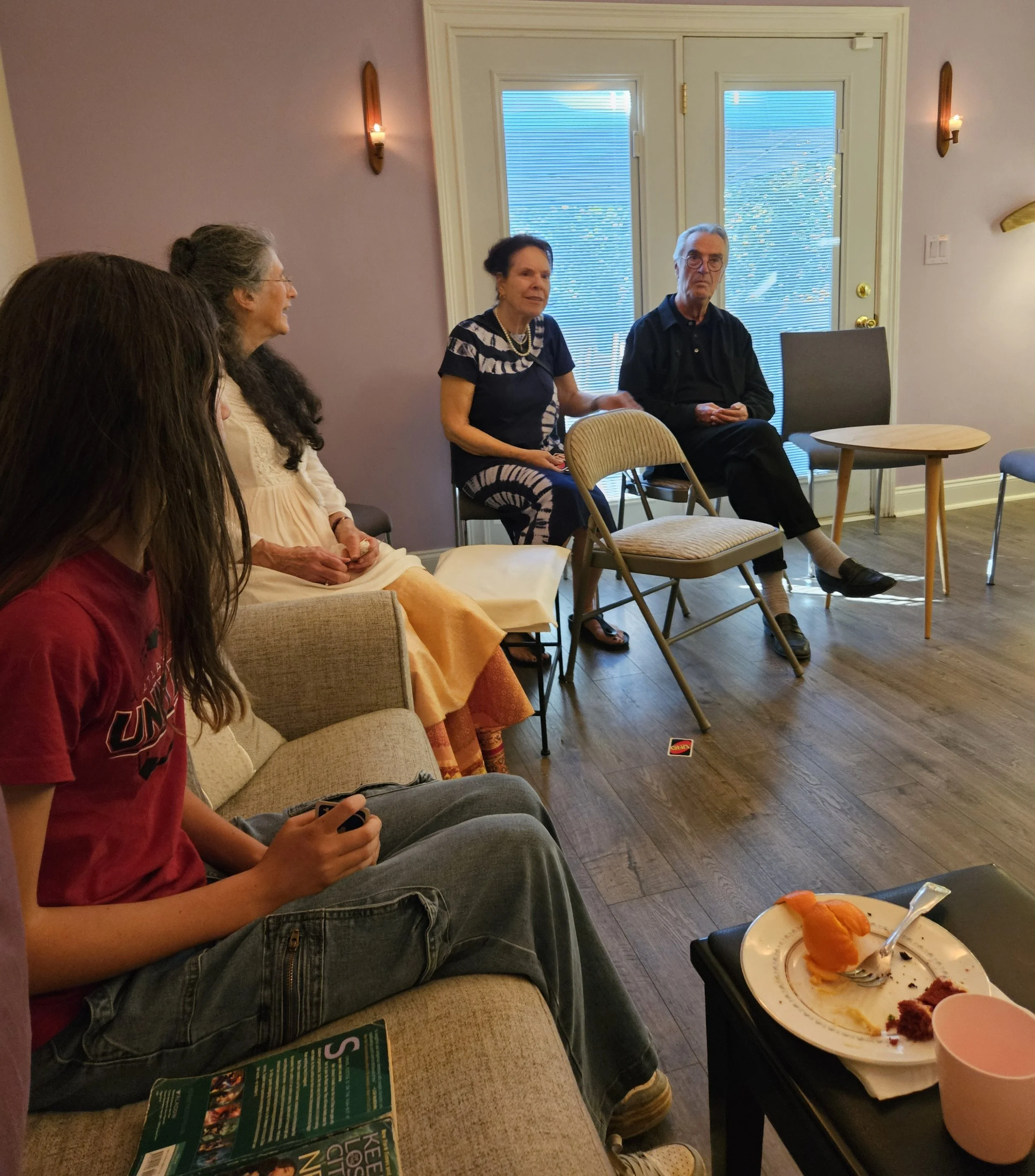 And they came. We sampled the desserts...