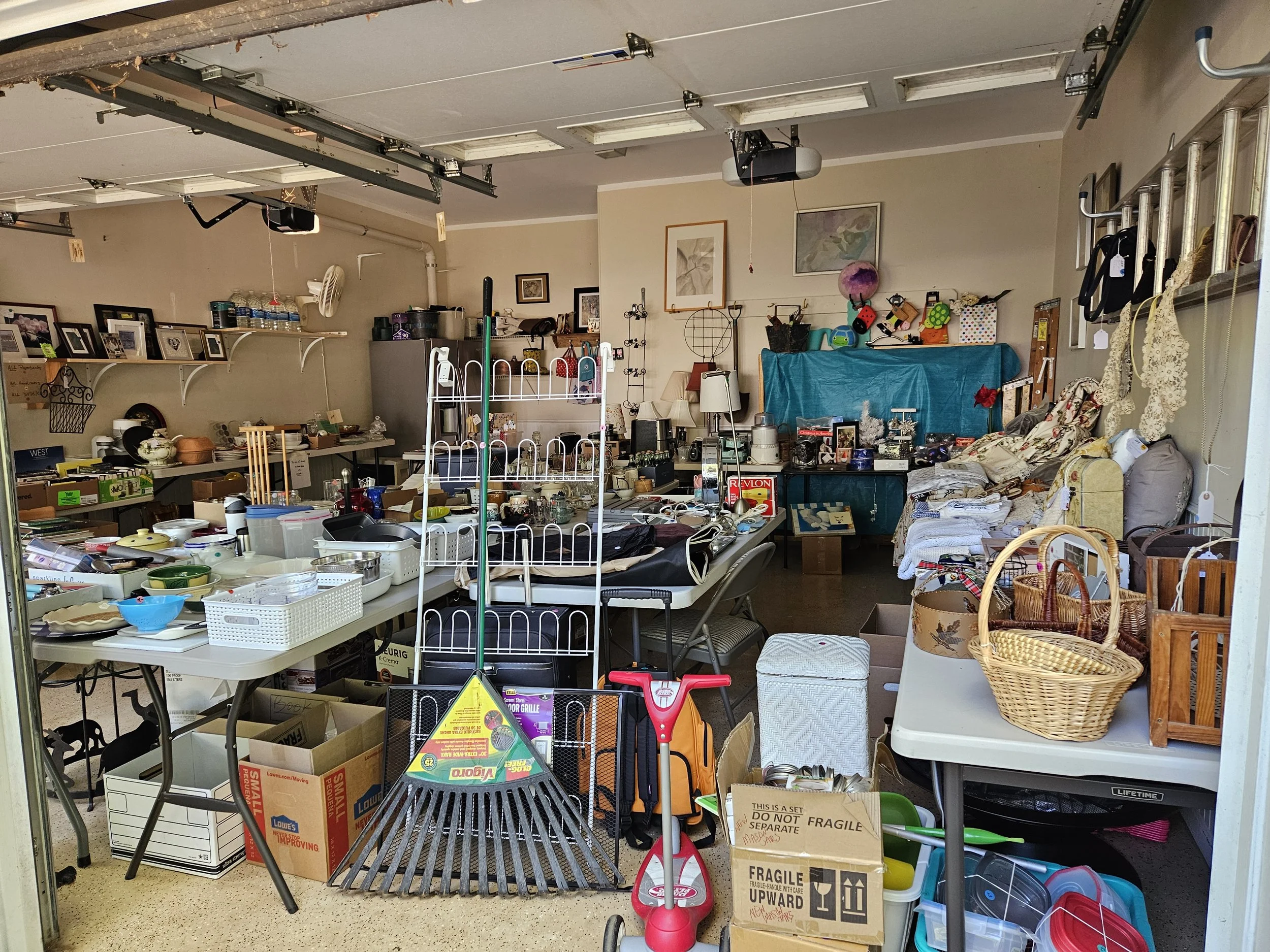 Garage Sale April 2026! Big sale, big success.