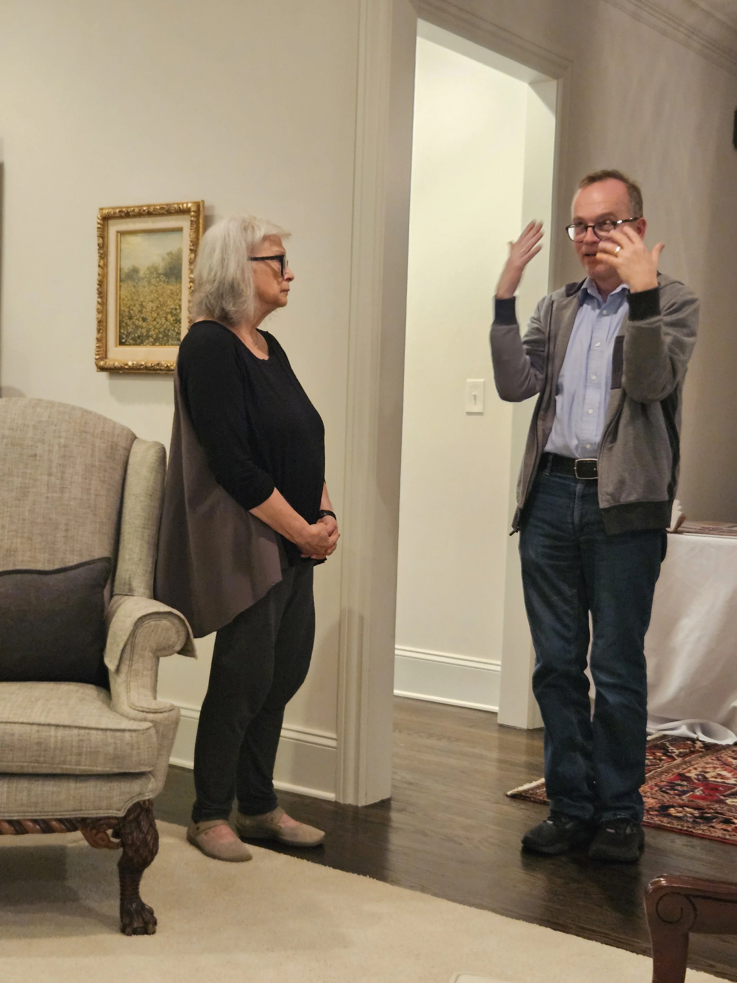 and plenty of nourishing conversation.