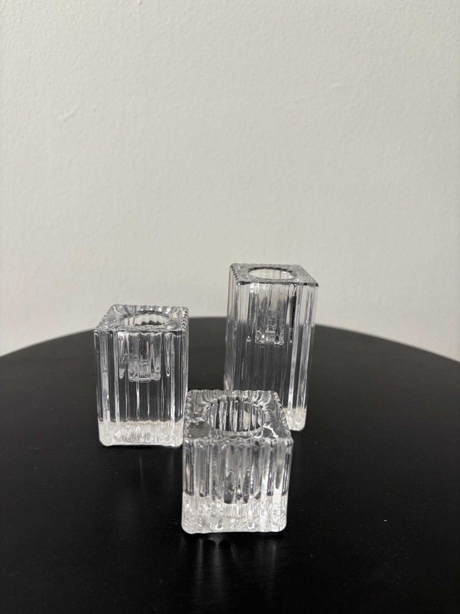 Ribbed Taper Holder $.50