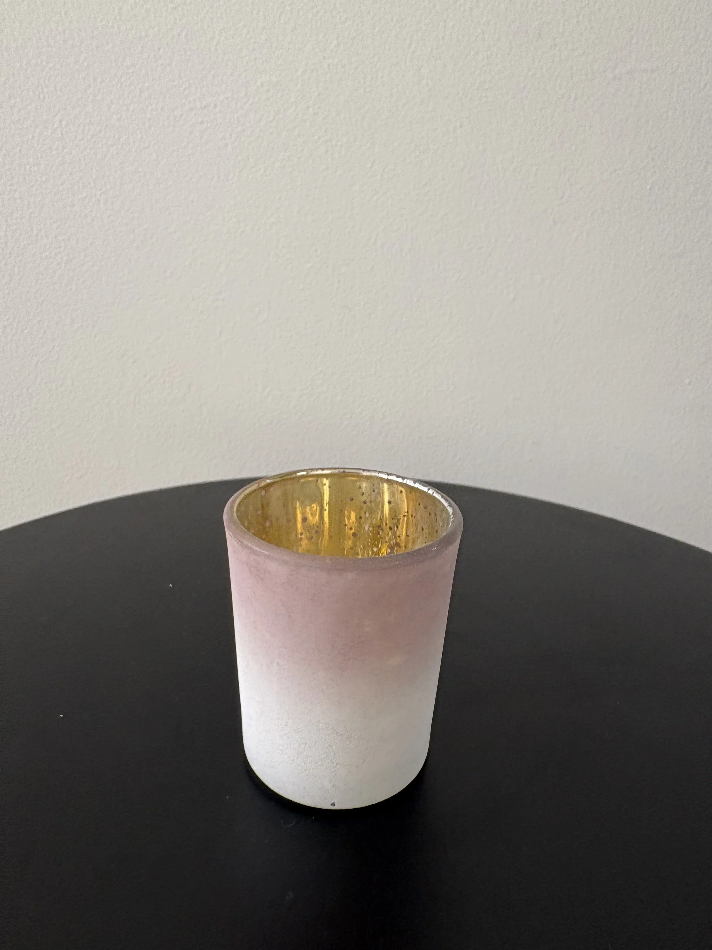 Pink and White Ombre Votive $1.50