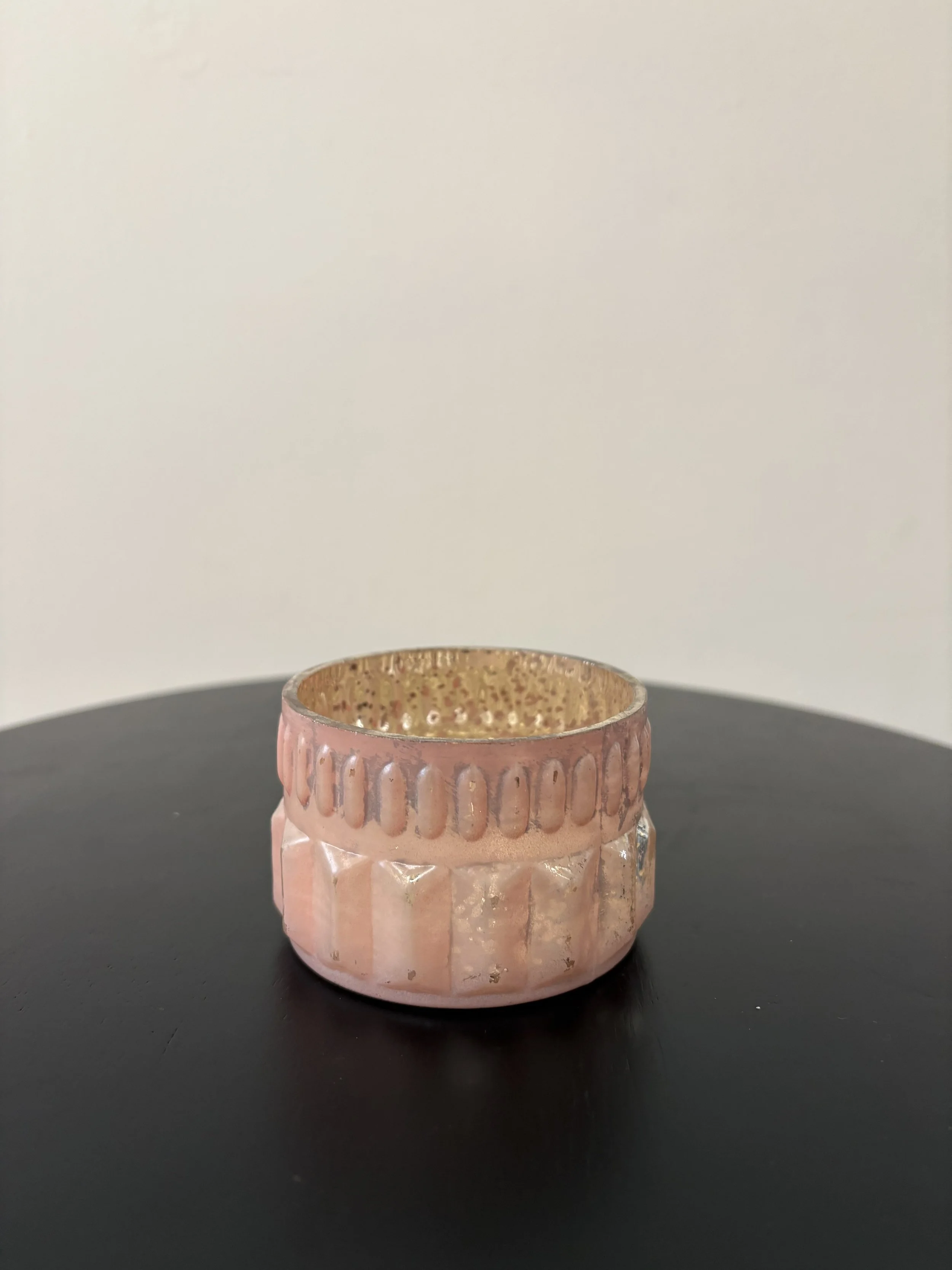 Pink Votive - style 6.  $1.75 