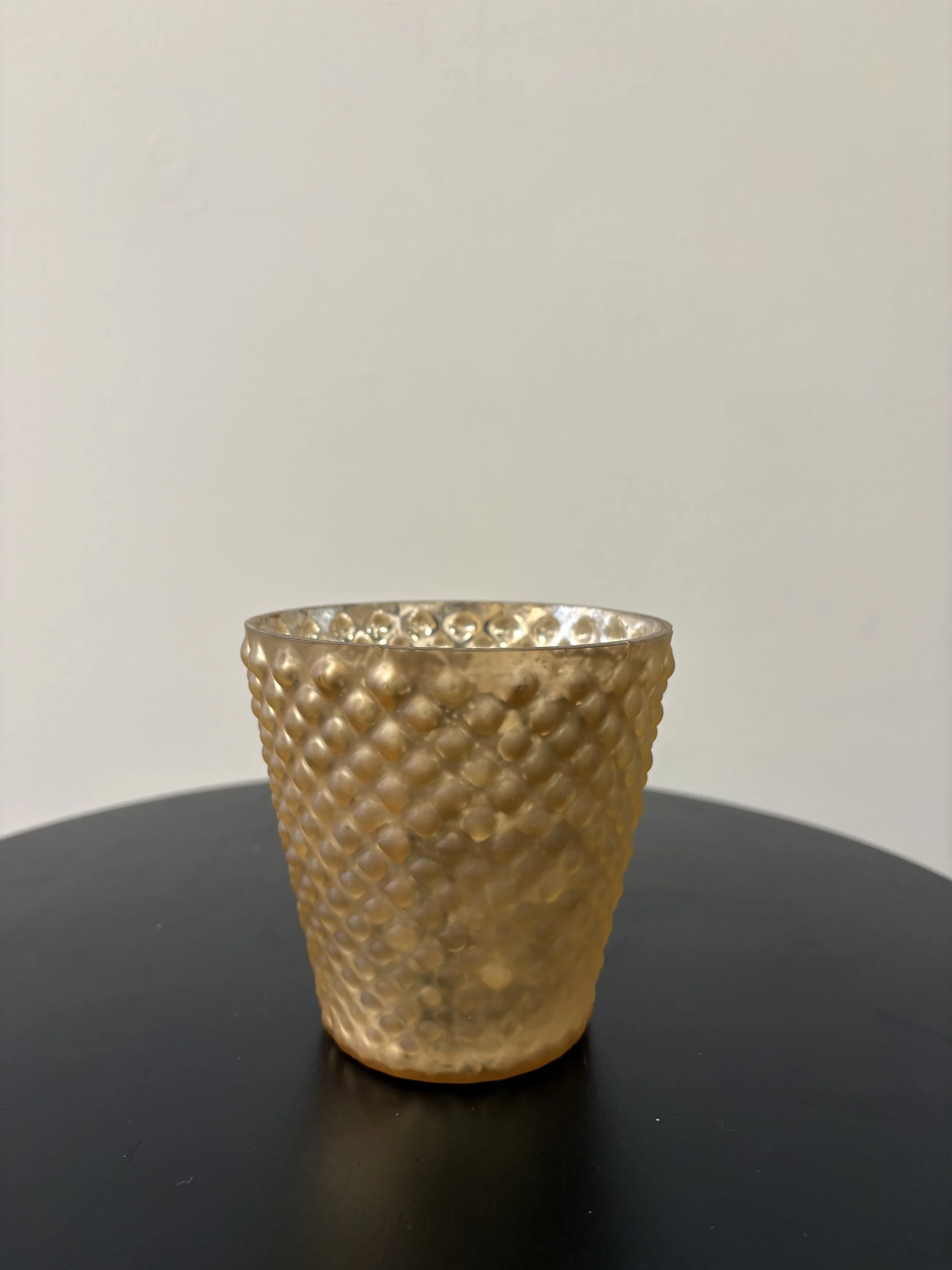 Gold Votive - style 7. $1.75 