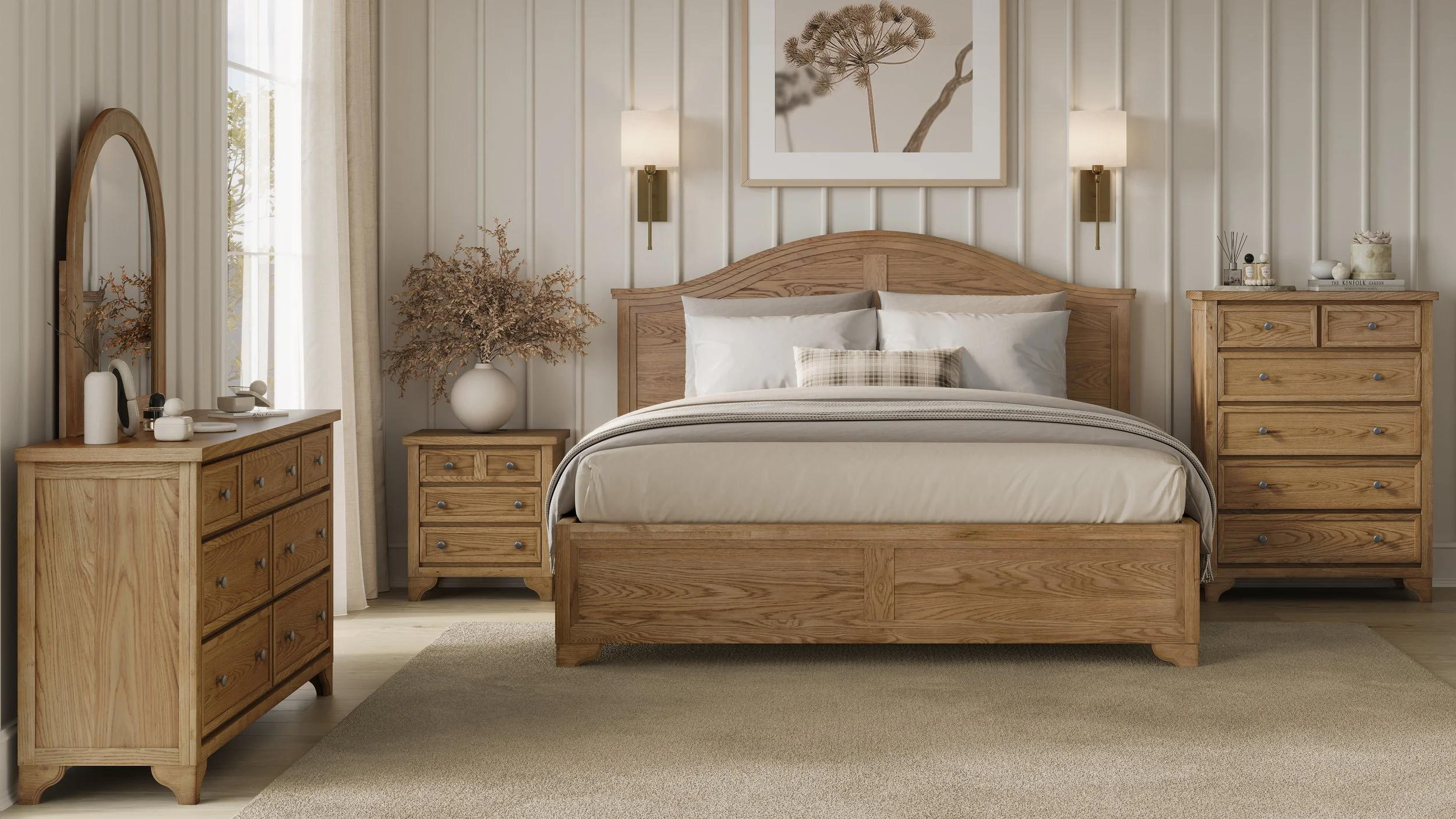 Brentwood Queen-King Bed