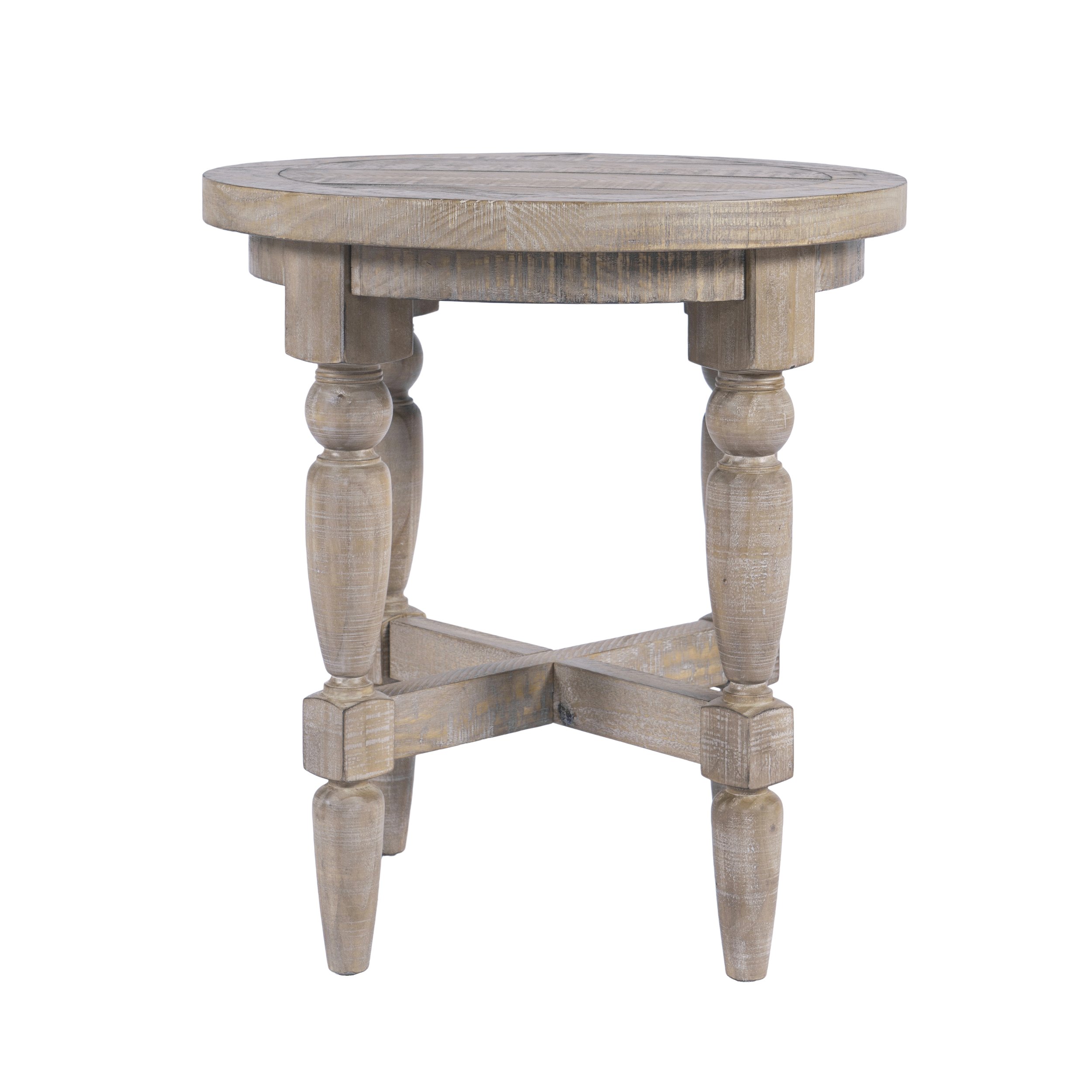 Slater Works Round End Table