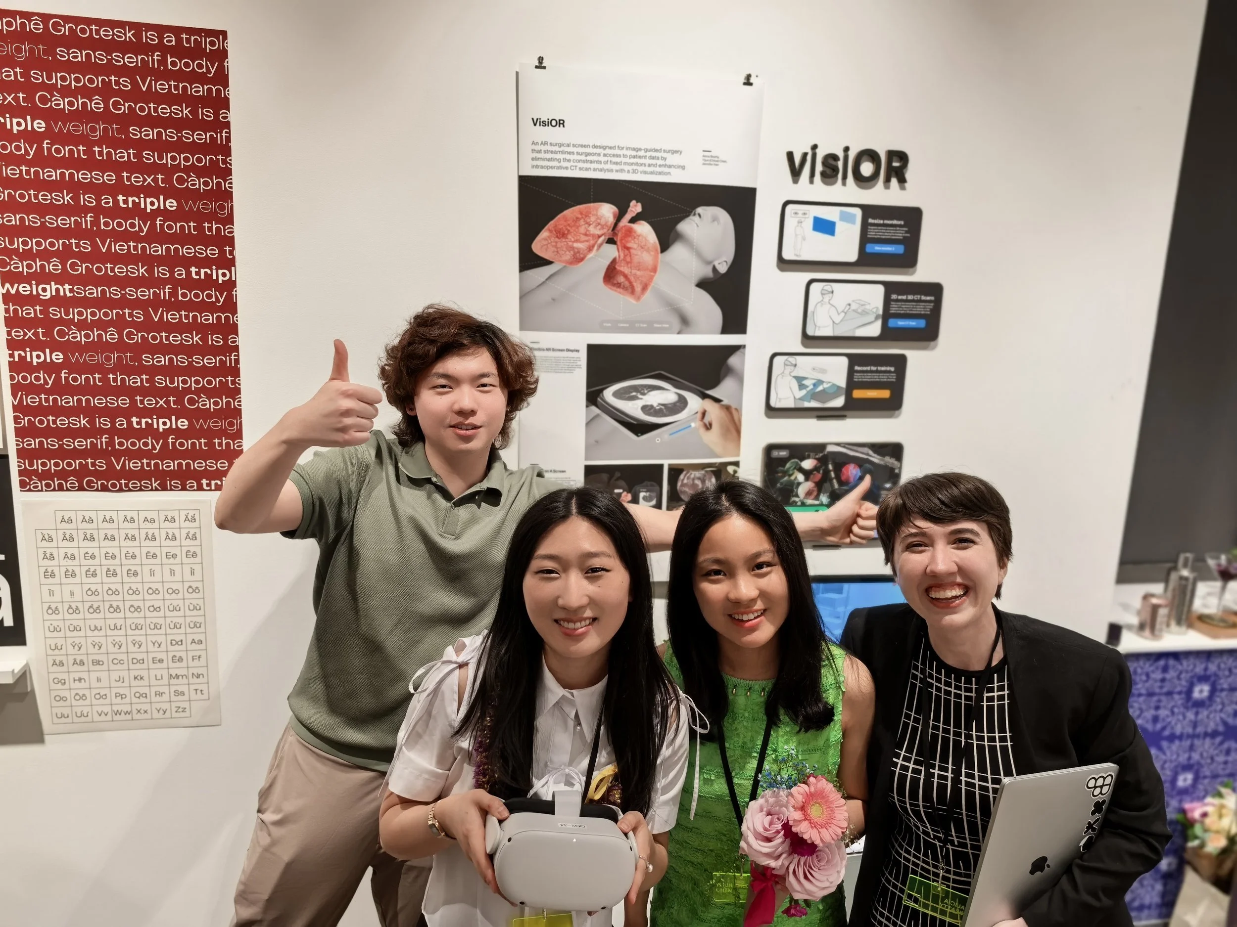 Exhibited my two capstone projects at UW Design Show 2025