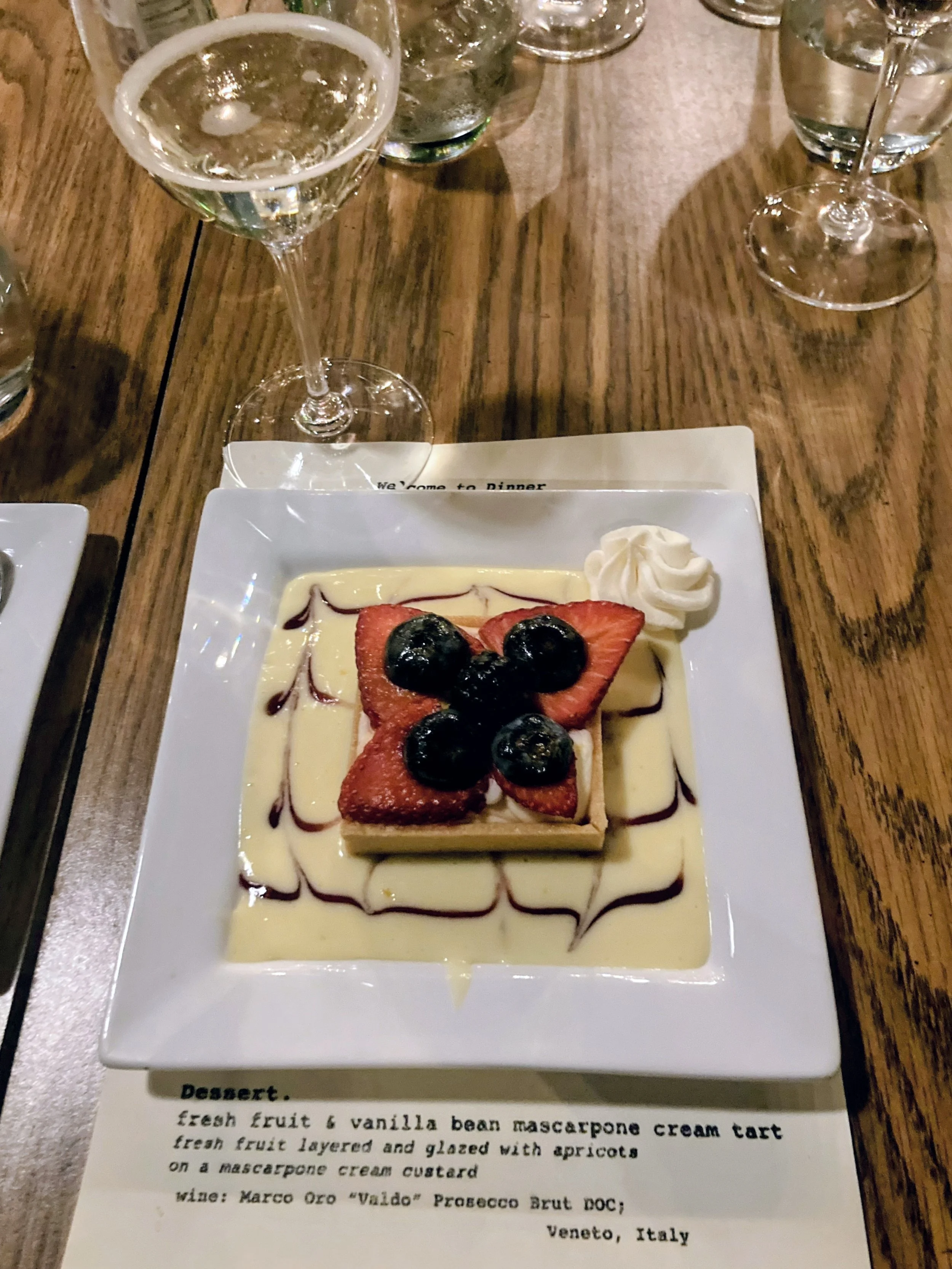 we serve delicious food