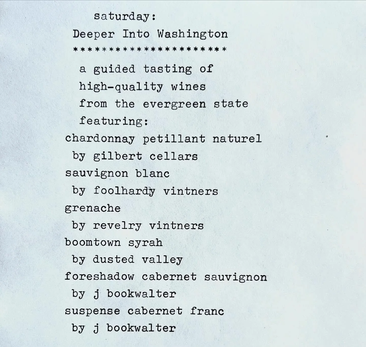saturday&rsquo;s Upper Tier Tastings continue! from 4:00-9:00 on Saturday, come try some excellent wines from the northwest! $40 gets five tasting pours, a map of washington, and some fun wine knowledge! #winetasting in #chesterlandohio stays excitin