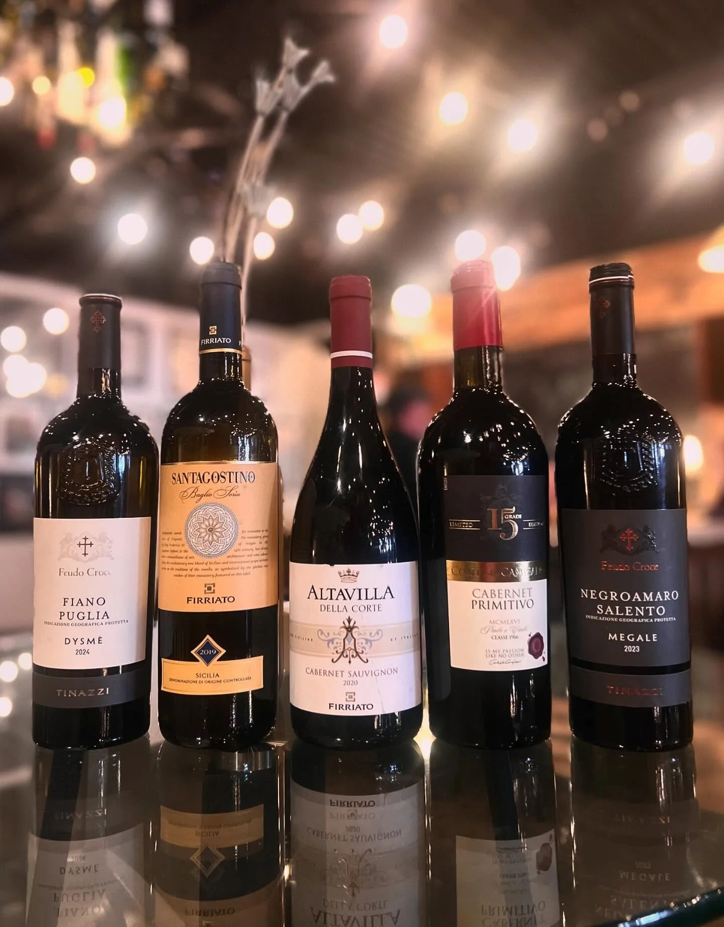 thursday: explore south Italy with us! try five wines from Puglia and Sicily! #winetasting is the easiest way to travel! $20 for a little flavor adventure!