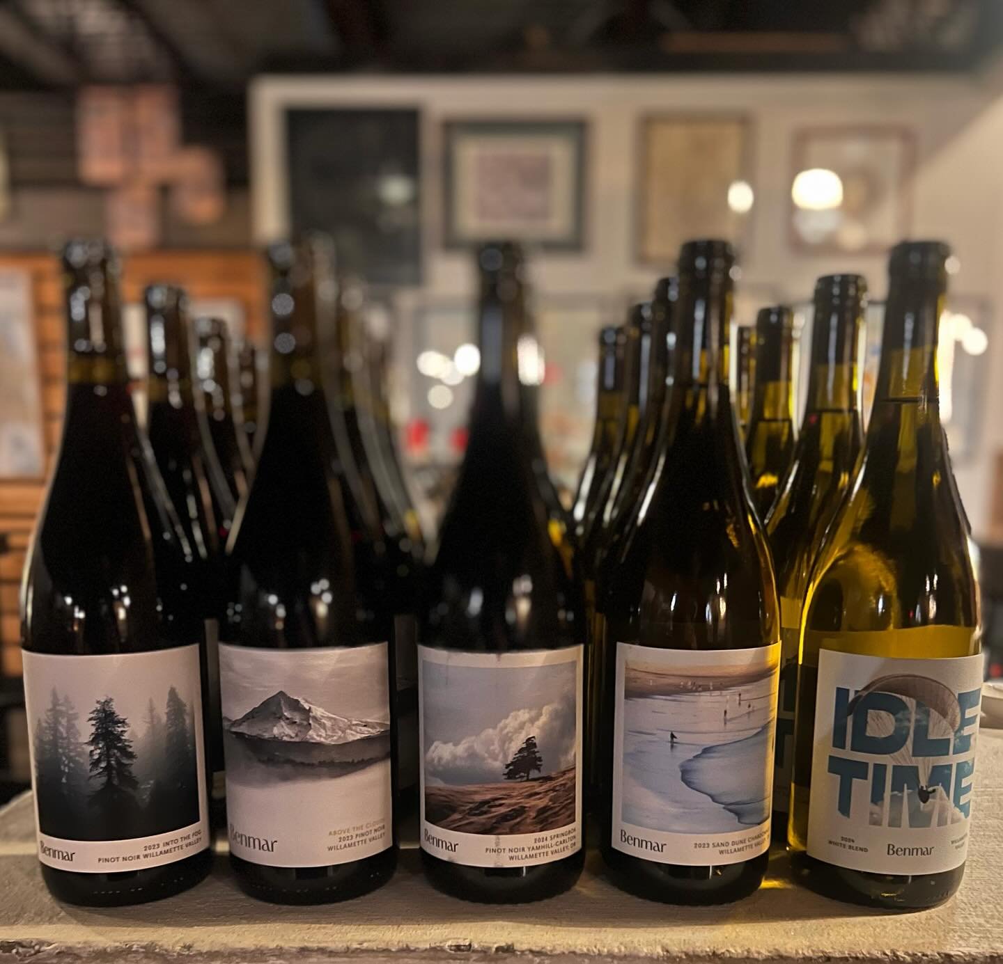 for our Saturday tasting this week, we have a spotlight on Benmar wines of Willamette Valley, Oregon! we&rsquo;ll compare their three pinot noirs, and see why they care to make three different ones! $20 is the ticket to try all five wines, appreciate
