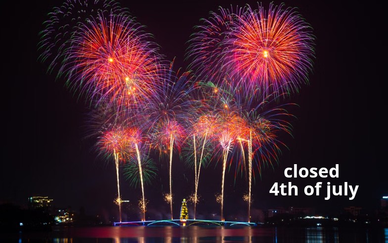closed for 4th of july