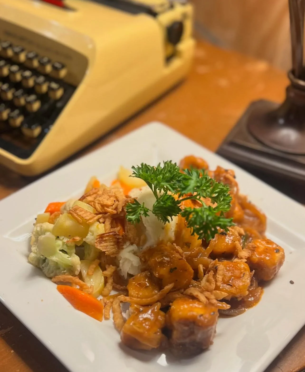 we serve delicious food 