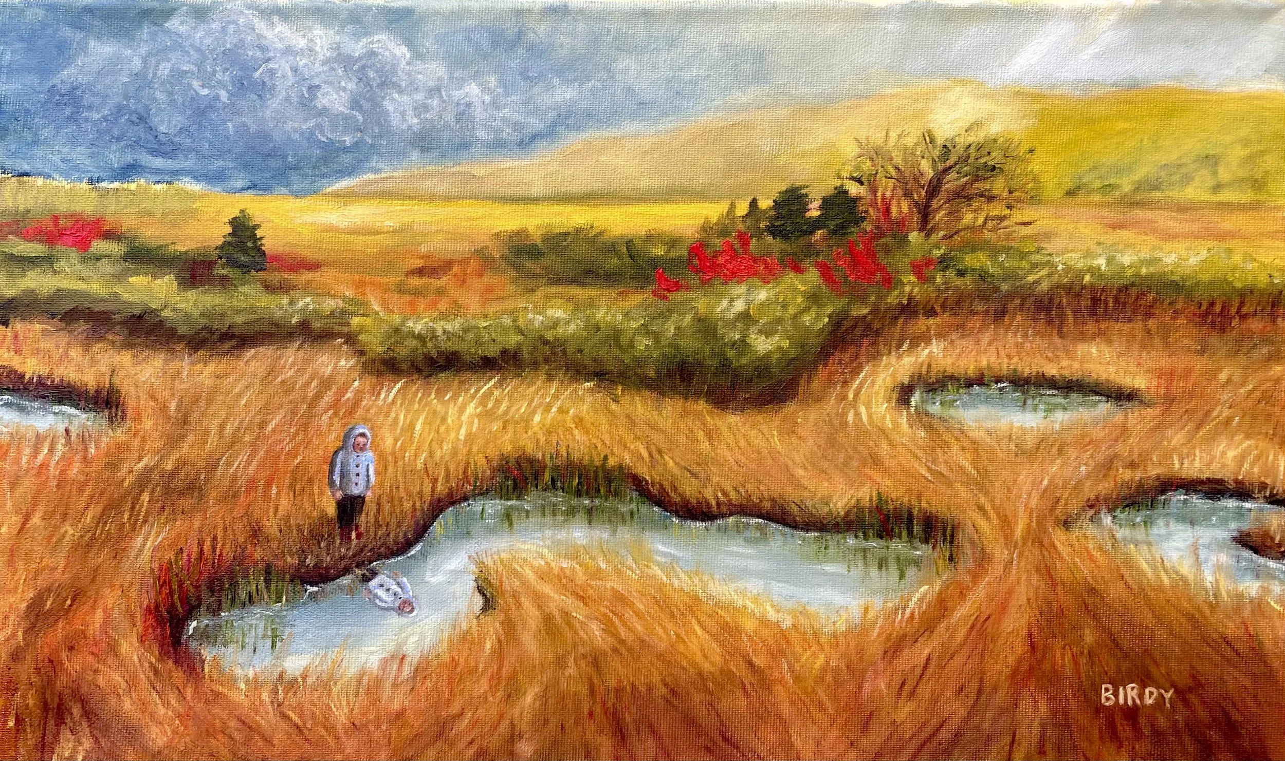 "Collecting First Communions" | Oil on canvas
50x30 cm