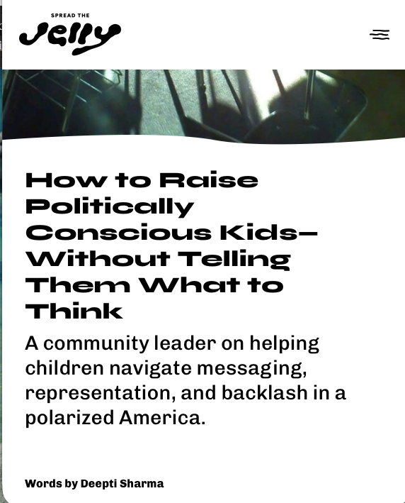 How to Raise Politically Conscious Kids—Without Telling Them What to Think