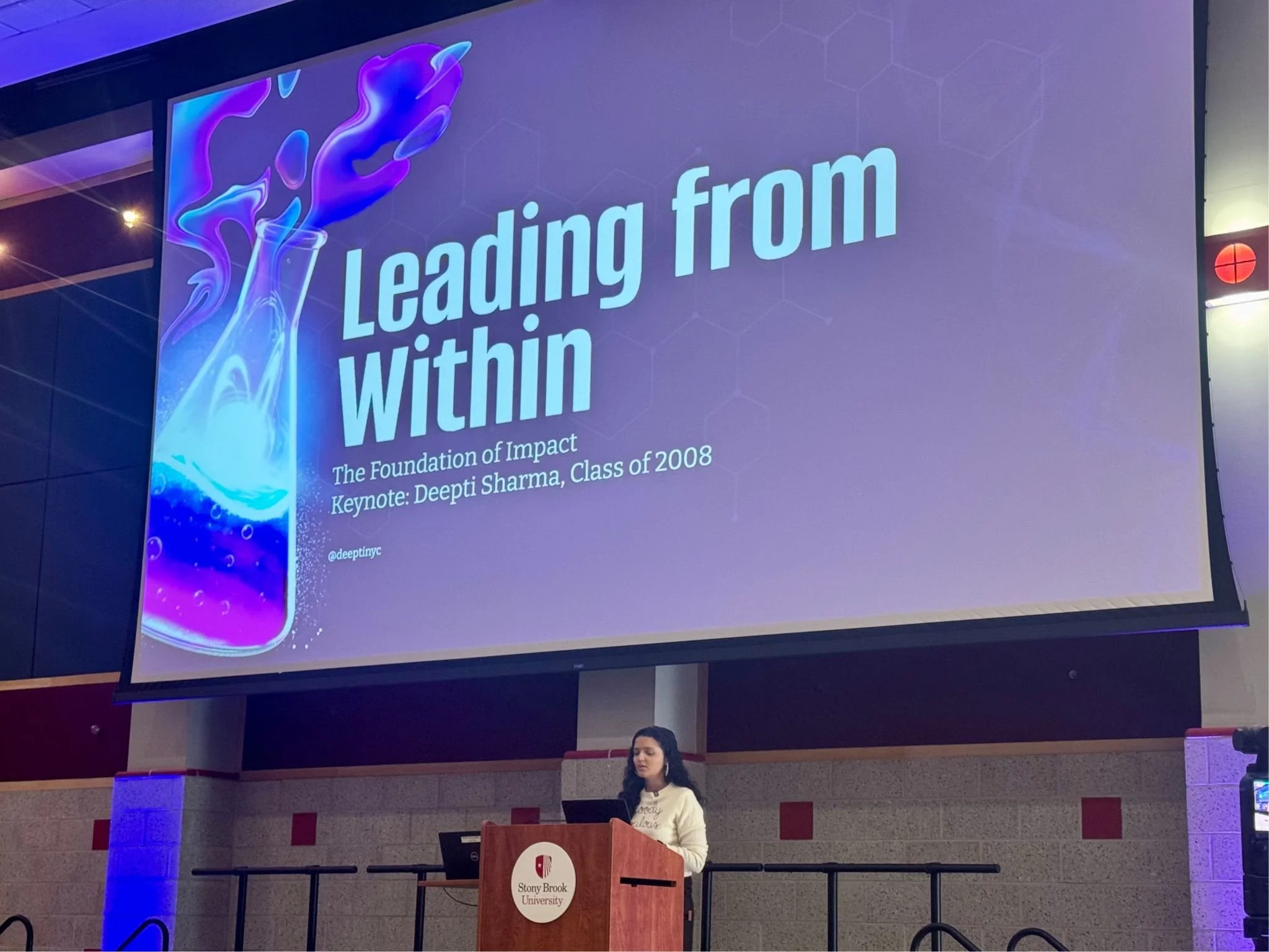 Keynote: I Can't Accept Not Trying Stony Brook University: Seawolves Leadership Lab