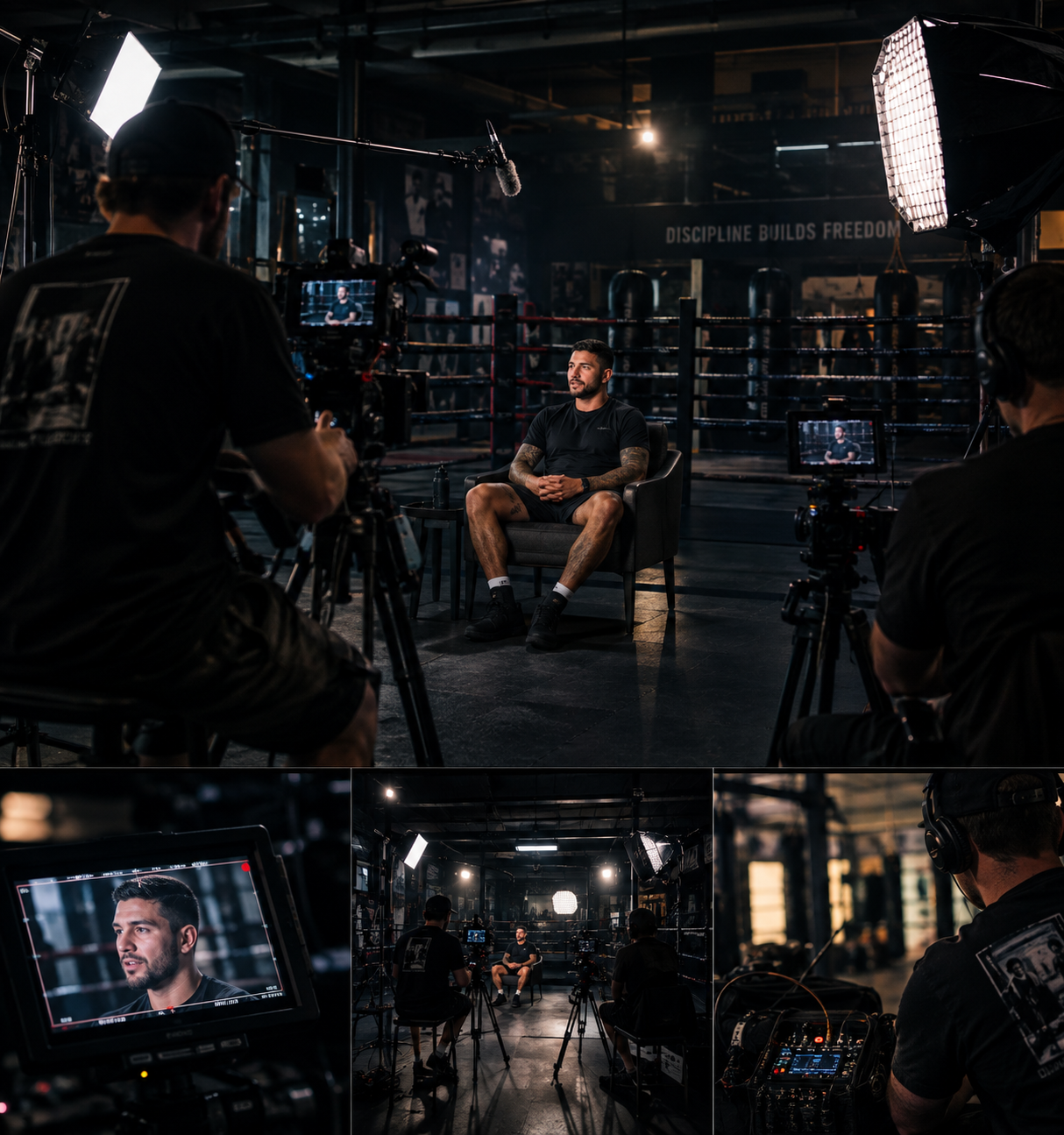 Fight or Flight interview production artwork