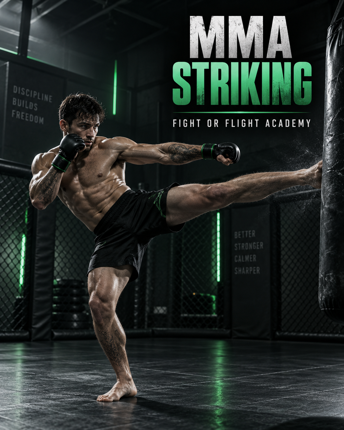 MMA striking coach James Heelan