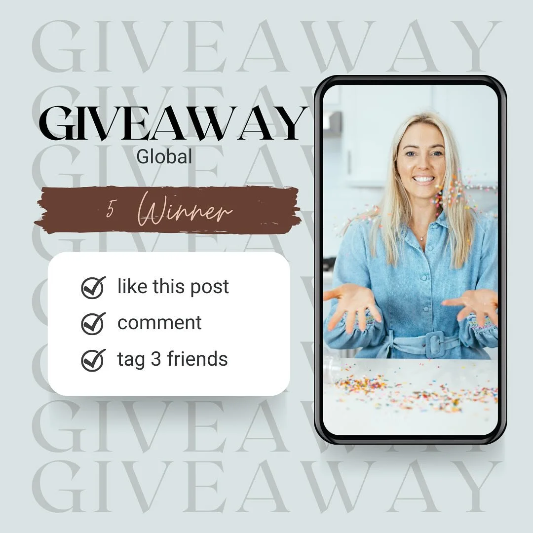 Global Giveaway 🥳 
To celebrate the end of TikTok Live Legends I am thrilled to announce we are hosting another GLOBAL giveaway to say thank you for your endless support!
 
FIVE lucky winners will receive my limited edition Fall Kitchen towel! 
 
HO
