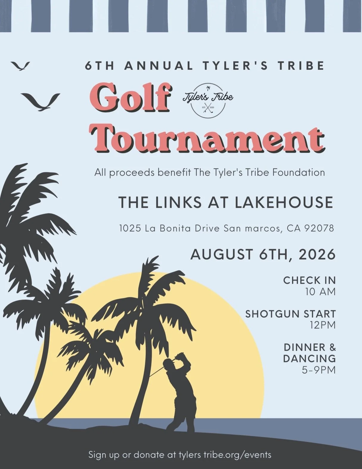 6th Annual Tyler's Tribe Golf Tournament 