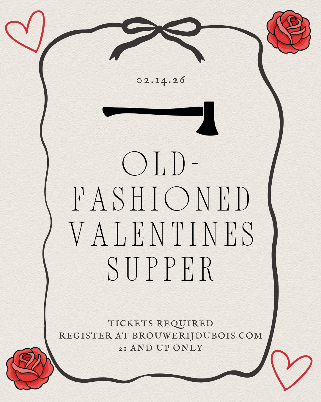 Old-Fashioned Valentines Supper