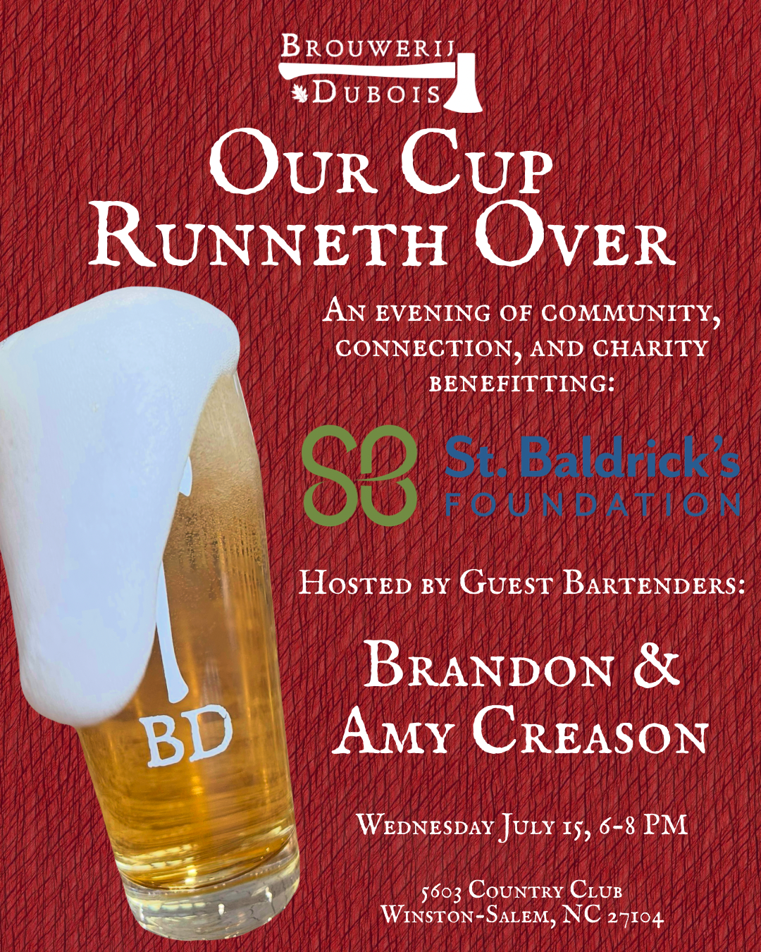 Our Cup Runneth Over: St. Baldricks