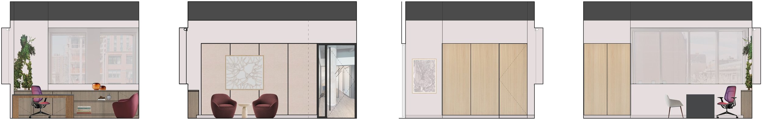 Elevation | Private Office w/ Hidden Yoga Room