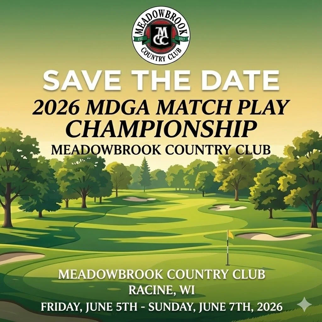 We&rsquo;re excited to announce that the 2026 MDGA Match Play Championship returns to Meadowbrook Country Club
June 5-7, 2026

Meadowbrook has a long history with this event, hosting in 2021, 1999, and 1942.

GM Jason Samuelian also won the Match Pla
