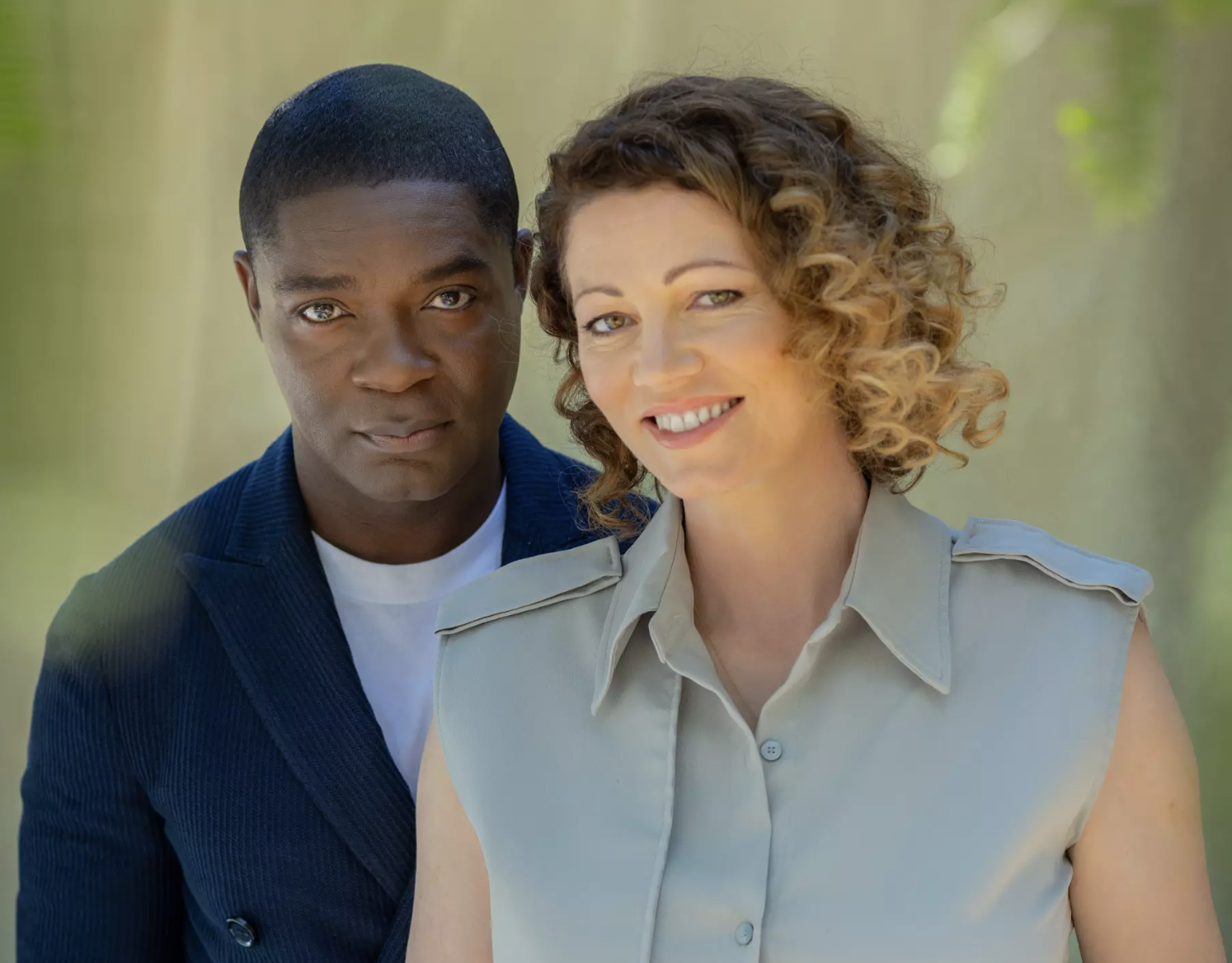 Photo of David and Jessica Oyelowo