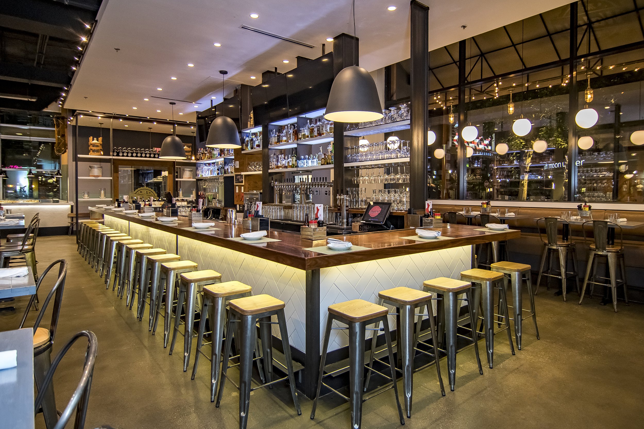 Bar interior Industrial 