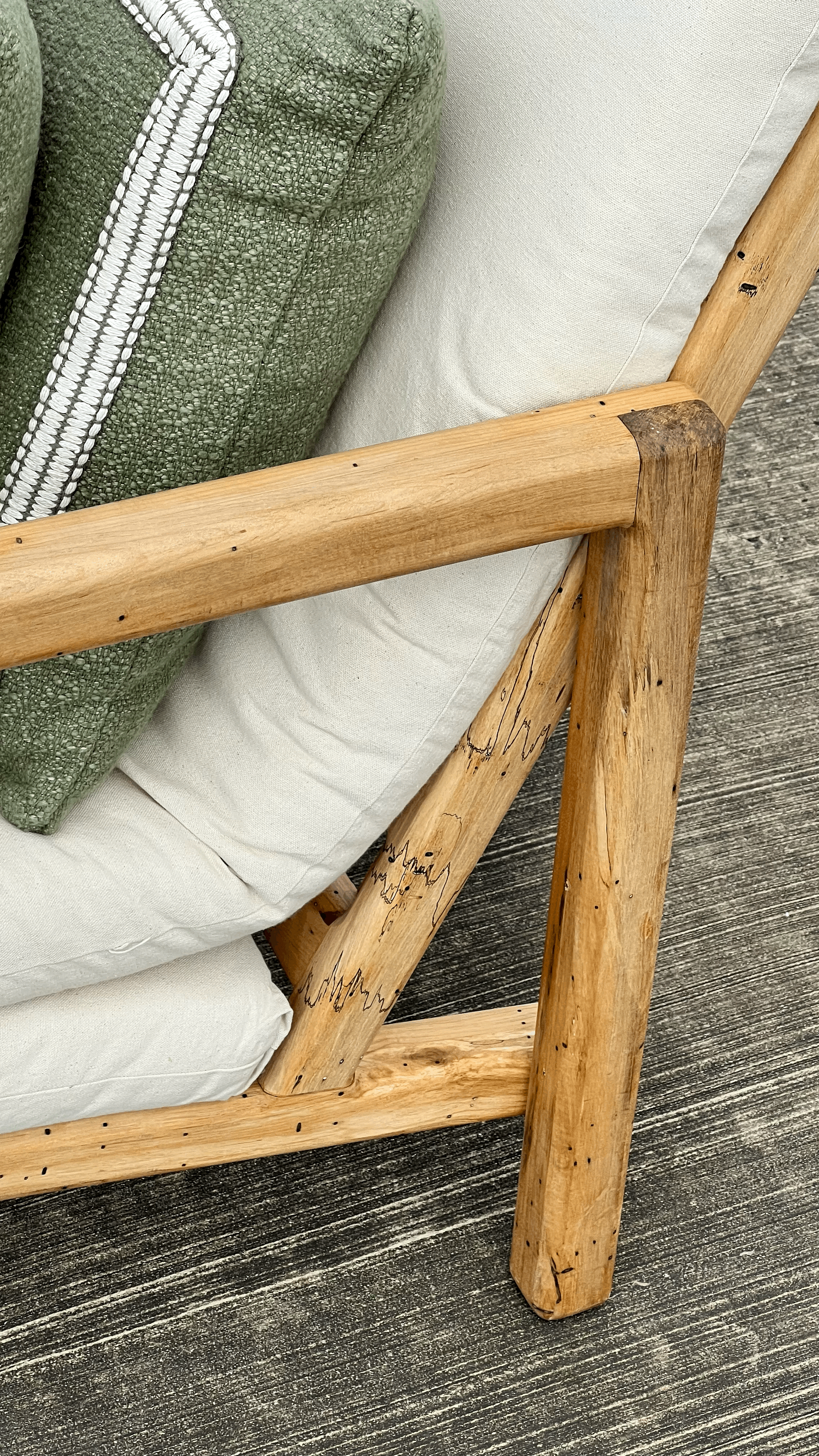 Petoskey Chair and Low Table Set