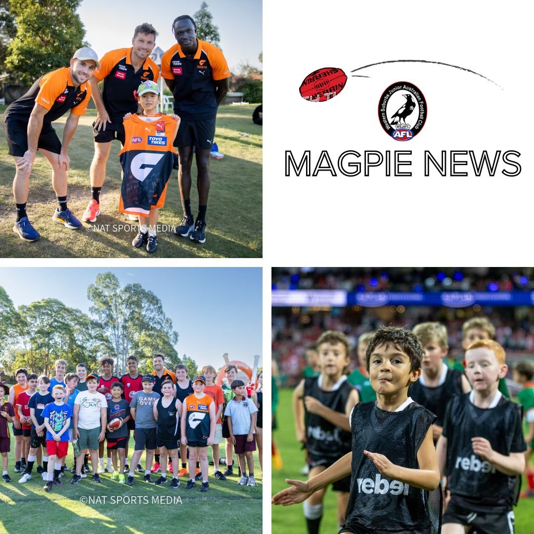 Magpie News: Take 2 Juniors Round 2, a visit from the Giants and save the date for our Trivia Night! In your inbox now or find the link on Facebook.

Giants Photos: Nat Sports Media