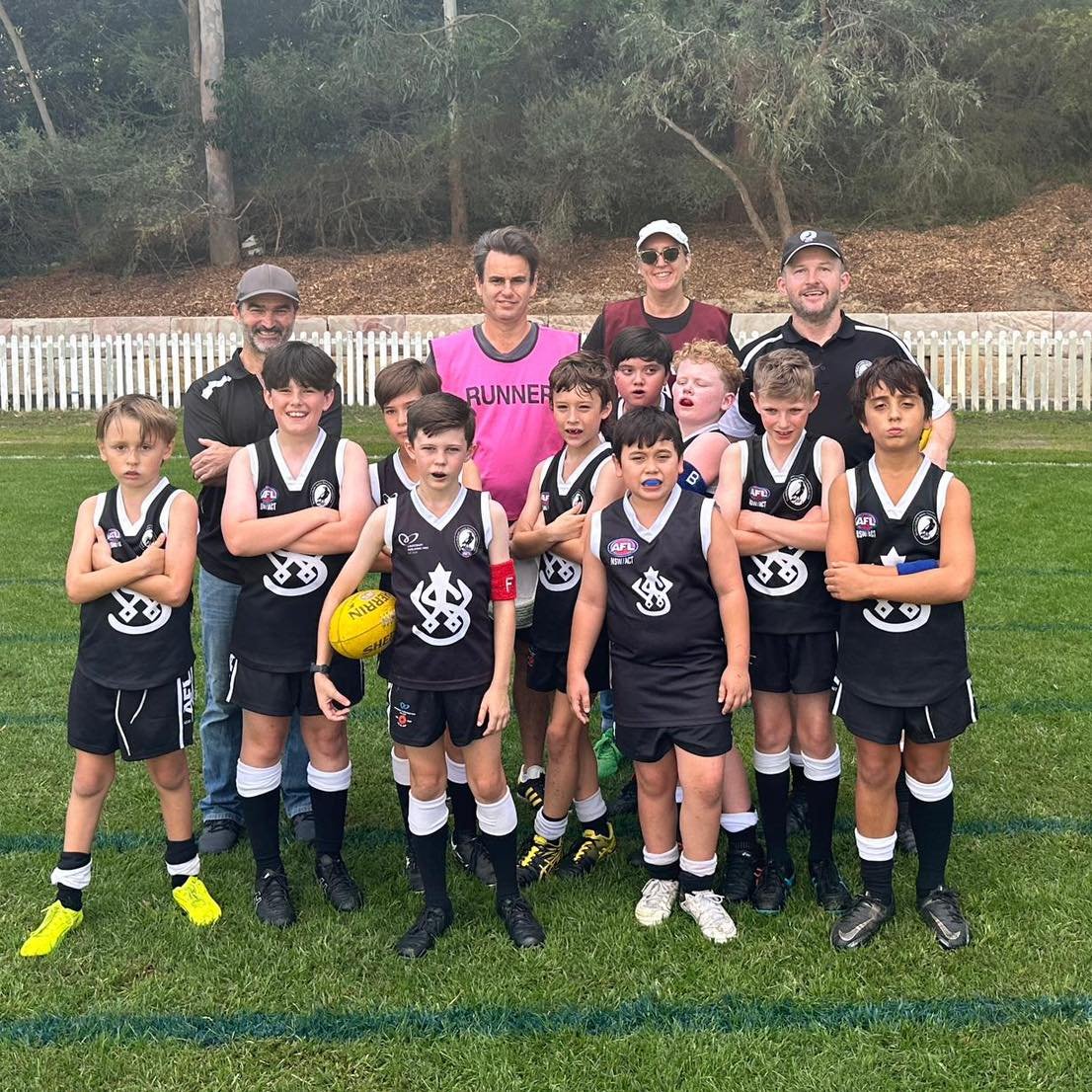 Great start to the season for our mighty U10s against the always competitive East Sydney Bulldogs. Solid defensive effort with promising debuts from our 3 rookies. Looking forward to seeing their progress throughout Season &lsquo;24! 🤍🖤🤍🖤