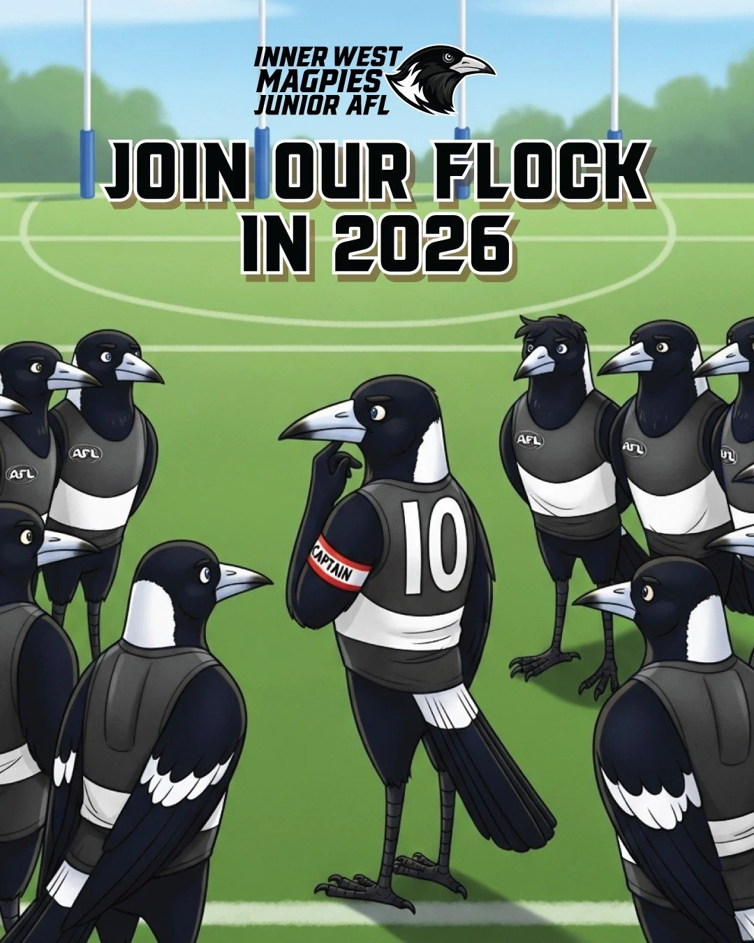 🗓️ Get your 2026 Game Plan sorted early! ✅

The holidays fly by fast! Before the back-to-school rush hits, lock in your Saturday morning fun with the Inner West Magpies.

We&rsquo;ve "Built the Nest" to be a hub for everyone &mdash; parent