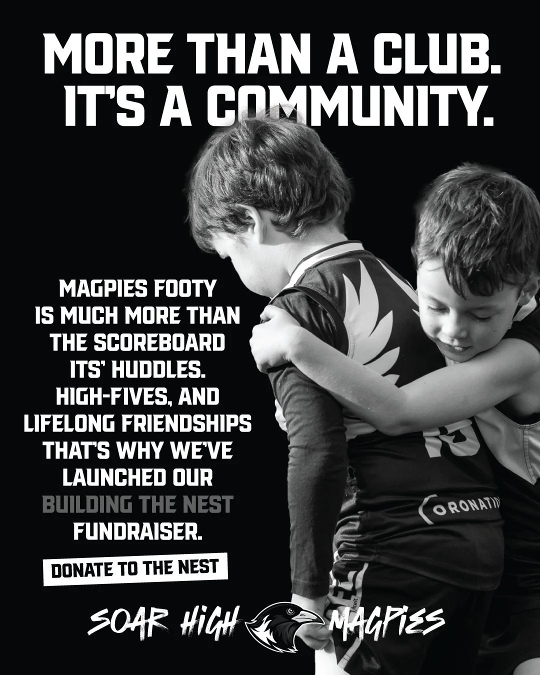 Help make 'The Nest' the best possible environment for our players to thrive. That&rsquo;s why we&rsquo;ve launched our 'Building the Nest' fundraiser.

Your support directly impacts our juniors by helping us provide:
- Updated training equipment for