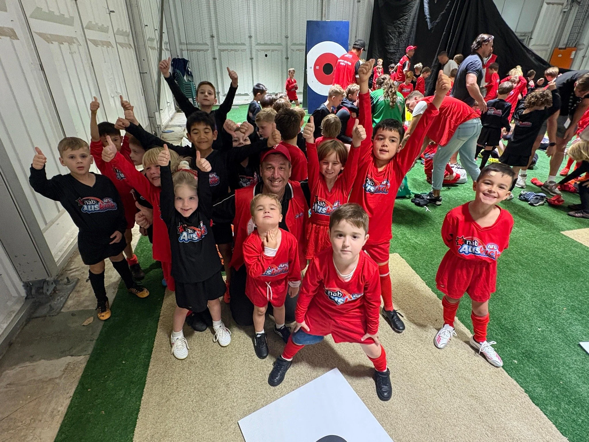 Big Stage, Bigger Smiles! 🔴⚪️

Our Auskickers took over the SCG last Saturday night for halftime at the @sydneyswans game, and they absolutely crushed it! From the tunnel run to kicking goals under the big lights, it was a night these superstars wil