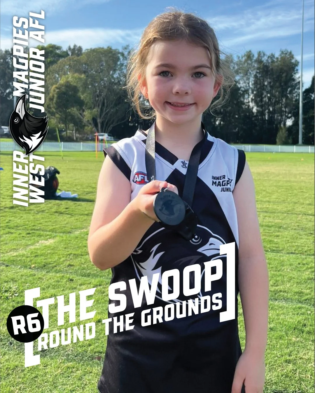 ⚪🏉⚫ THE SWOOP A-ROUND THE GROUNDS | Round 5 ⚪🏉⚫

The wings were out in force this weekend! From Wagener Oval to our neighbors across the Inner West, the Magpie spirit was on full display. Round 5 was all about development, determination, and&mdash;