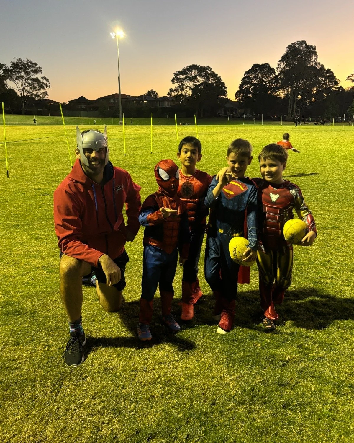SUPERHEROES TAKE OVER WAGENER OVAL! 🦸&zwj;♂️🦸&zwj;♀️🏉

What a massive night at the Nest! This Wednesday, our Auskick and junior training turned into a full-blown superhero headquarters for Superhero Wednesday.

It was incredible to see Wagener Ova