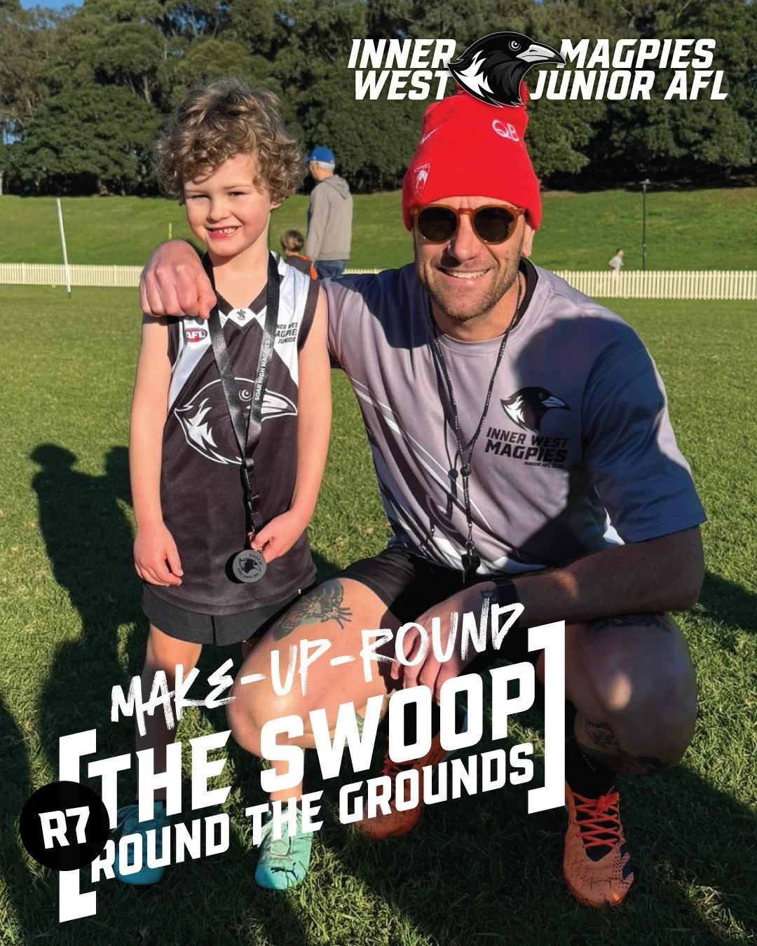 What a weekend to be a Magpie! The sun was out, the fields were buzzing, and our teams brought absolute 🔥 for the Round 7 make-up fixtures. From the first bounce to the final siren, the black and white army showed exactly what "Building the Nes