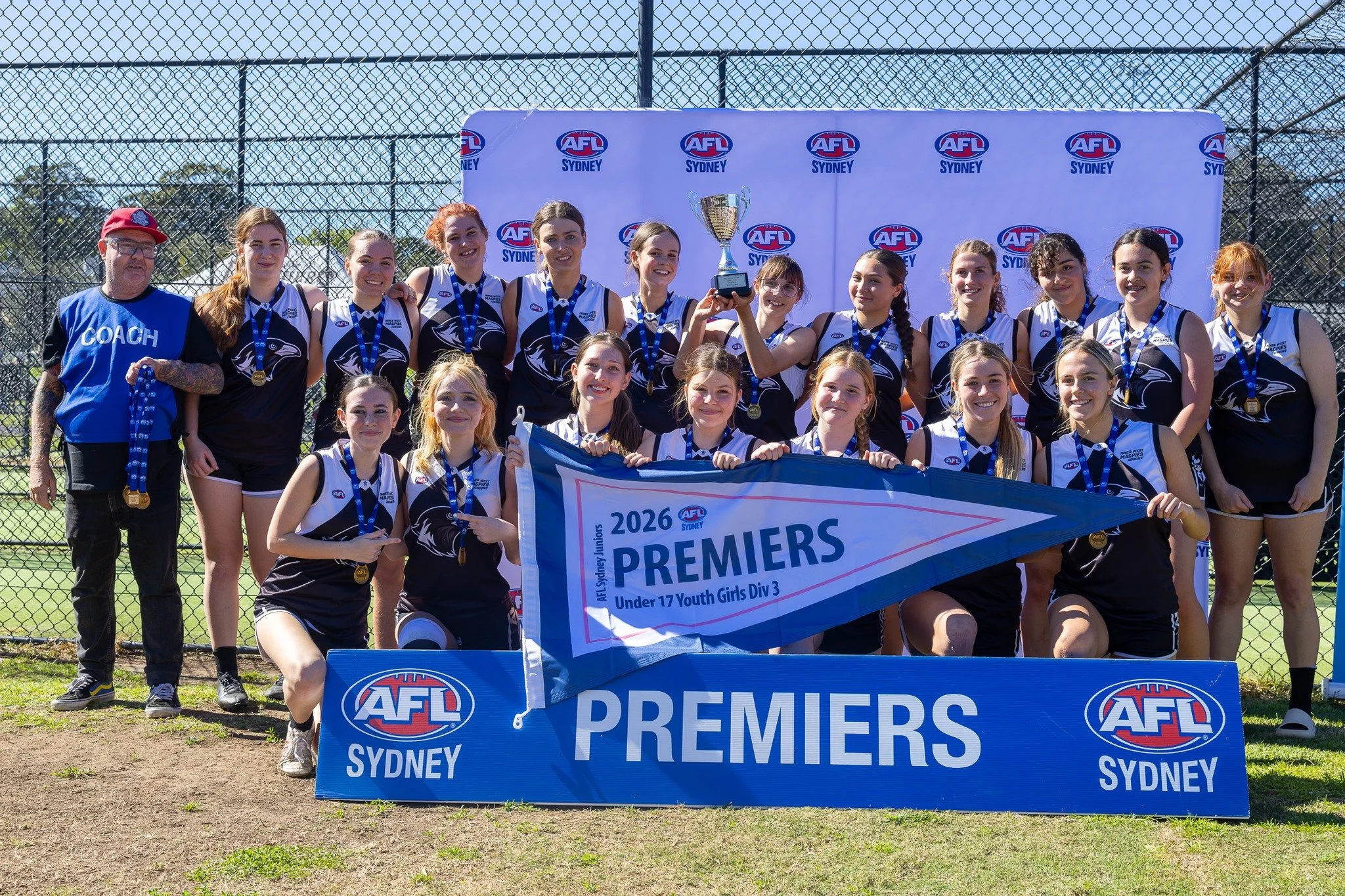 Grand Final Glory: U12s and U17 Youth Girls Bring Home the 2026 Flags!