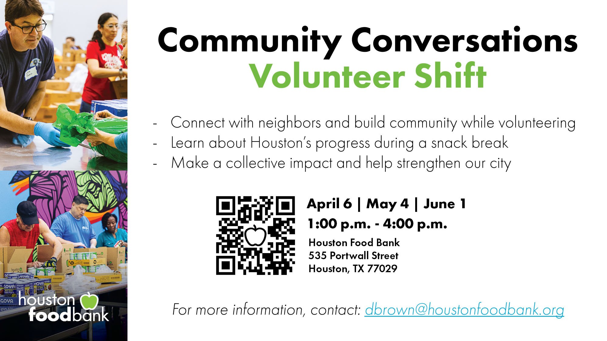 Community Volunteer Opportunity